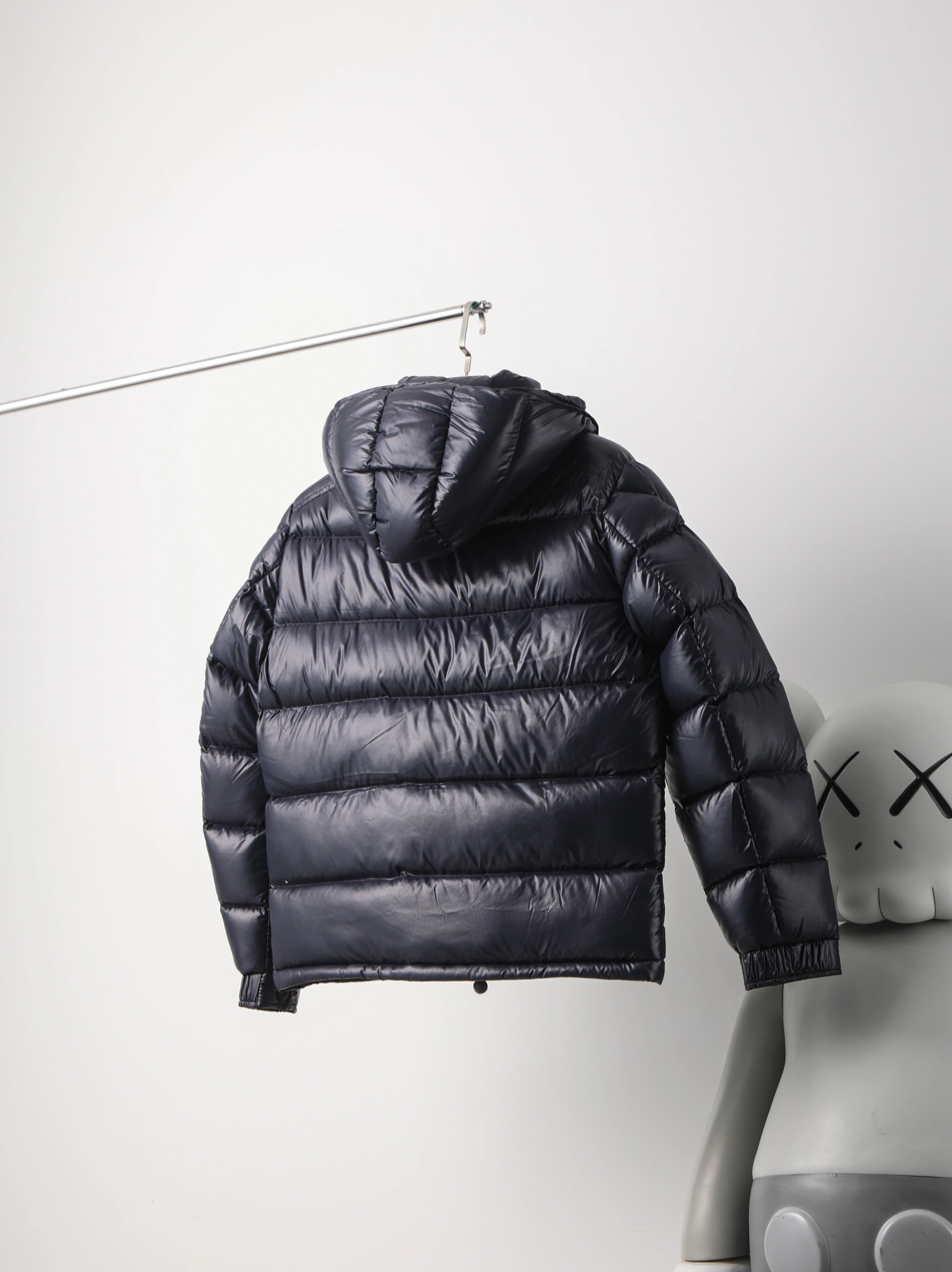 Item ID 8123 M0NCLER - Mound Mouth - Maya Maire Series -90 Velvet Making - Hooded B