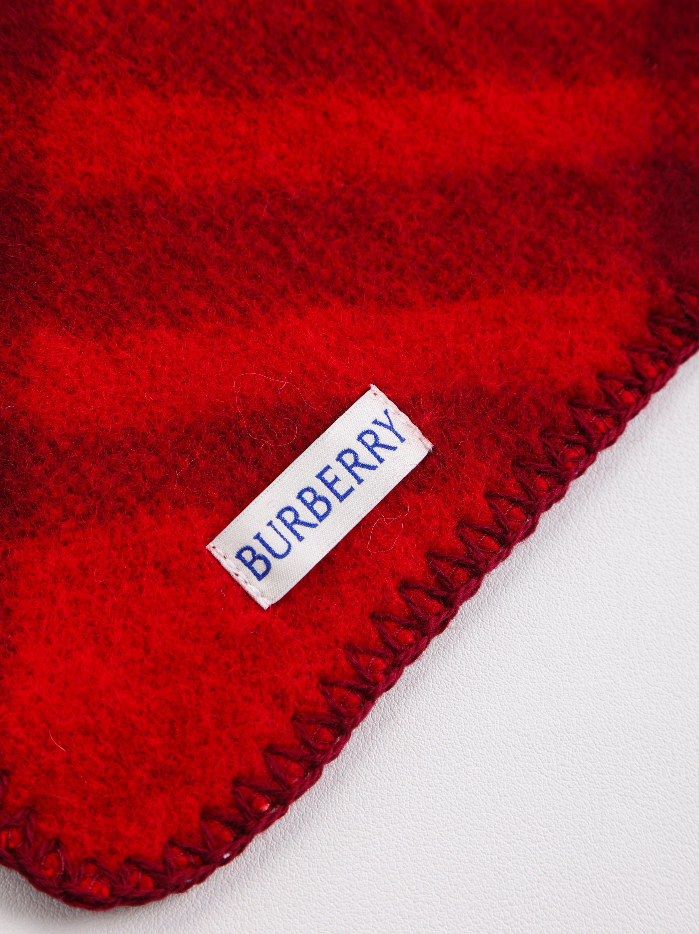 Item ID 8526 Burberr＊-BBR-2024FW New style - twill wool scarf -100% Australian wool