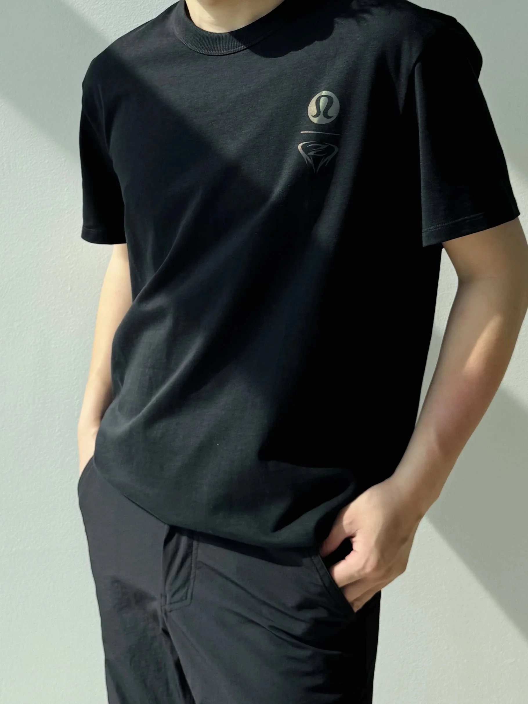 Item ID 8322 Lulu-1emon- Lulu -2025ss- Zhou Guanyu limited edition -32s-200 Gram su