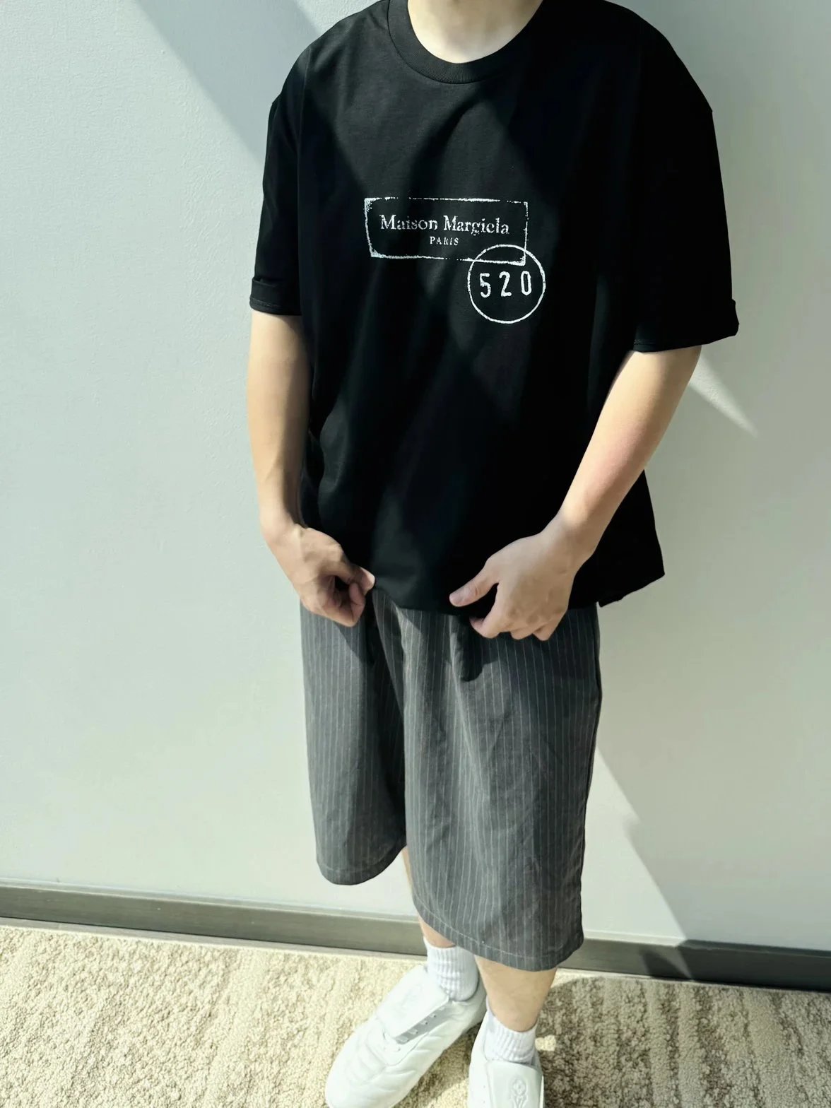 Item ID 8323 Ma1son-Margiala-2025ss-520 Limited Series - Blur Letter Printed Short