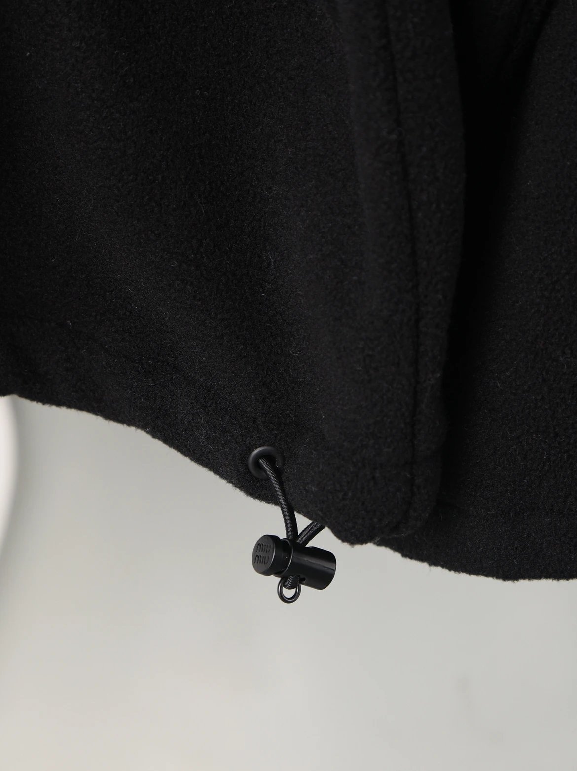 Item ID 8041 M1uMiu-2024-ss-fleece zipper jacket - Classic small label embroidered