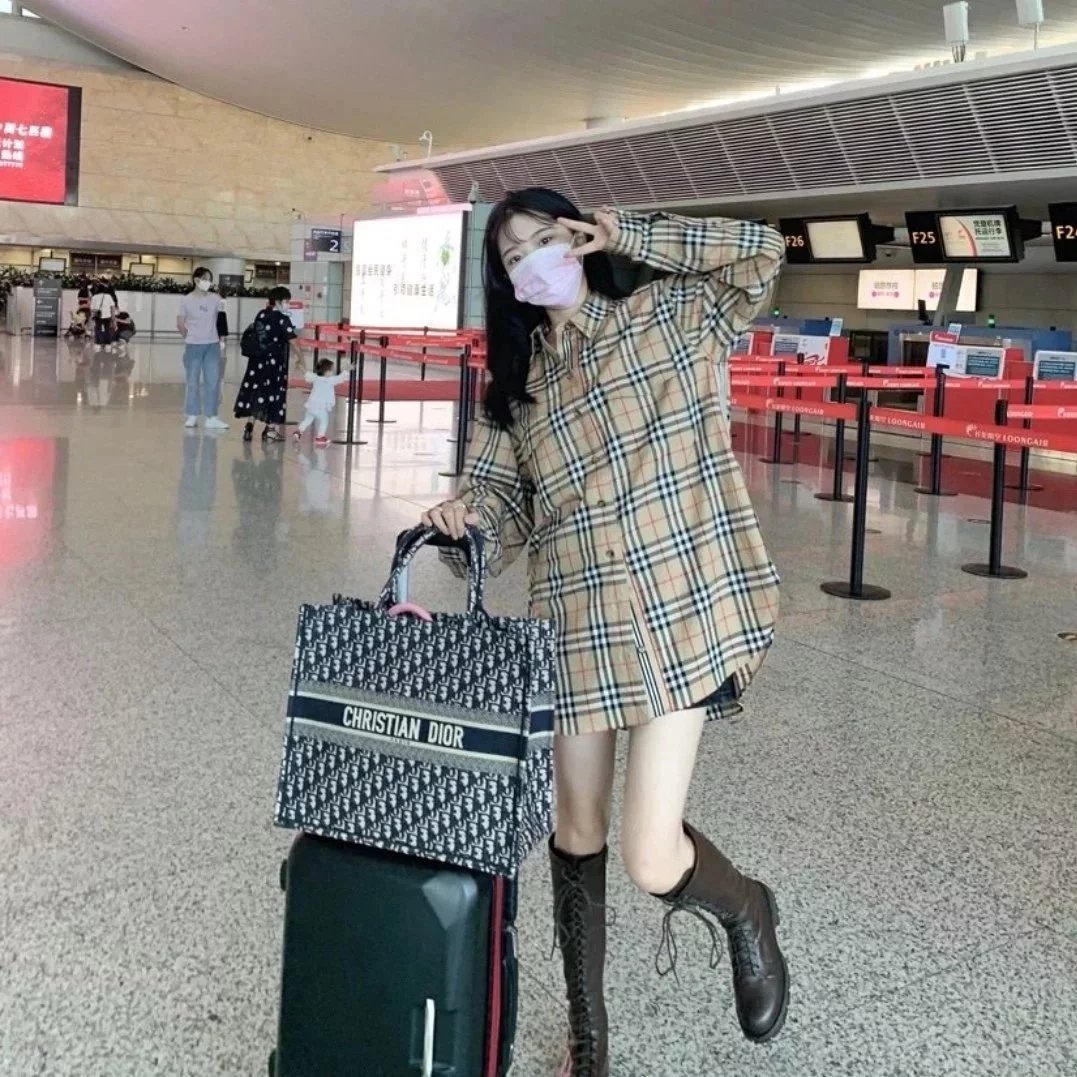 Item ID 8476 Full printed Jacquard Dior - Old Flower Series - Jacquard Tote Bag - L