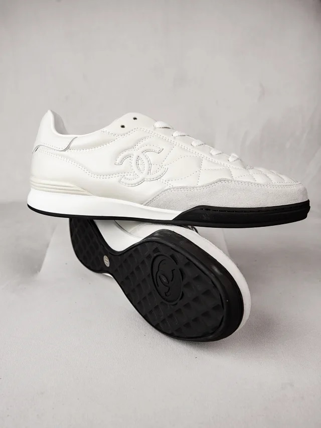 【高定系列】CHANE香奶儿 24a德训鞋 平跟 系带圆头 低帮 生活休闲鞋