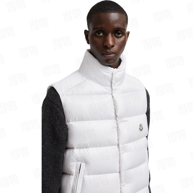 蒙口马甲羽绒服