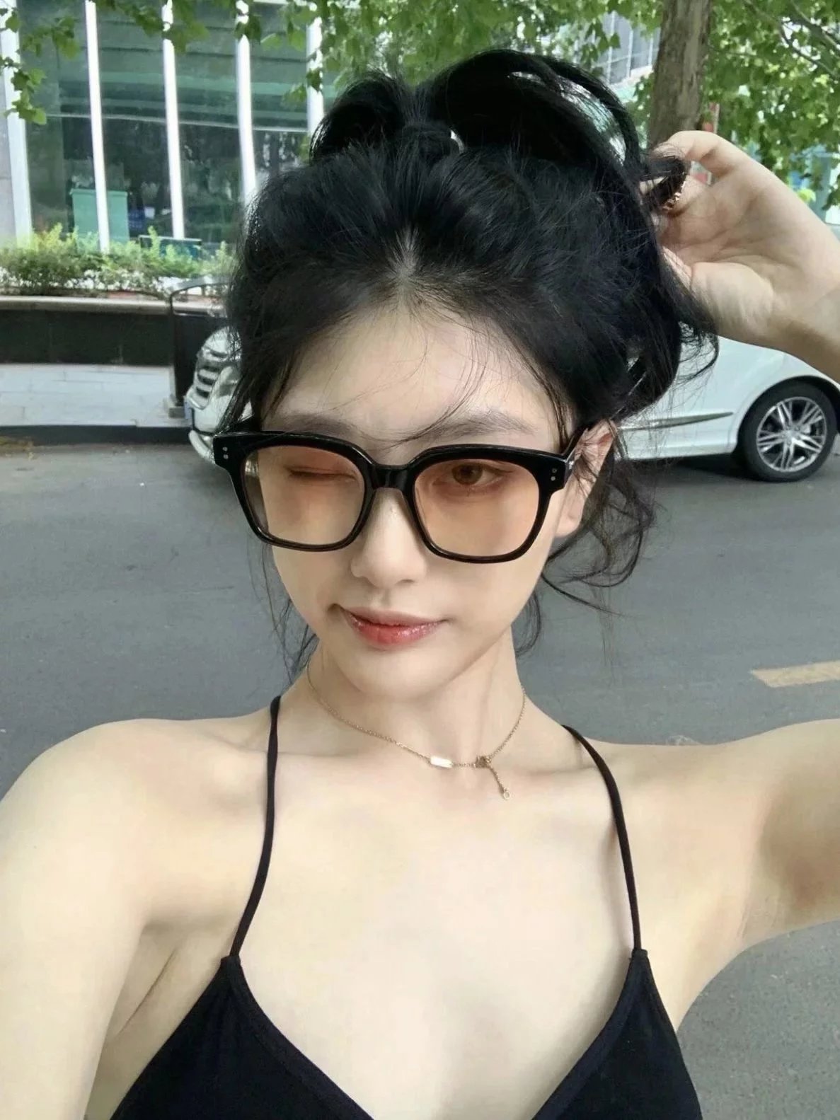 Item ID 8408 Gent1e-M0nster-GM-2024ss-UNAC_N- gradient sunglasses - sunset color -