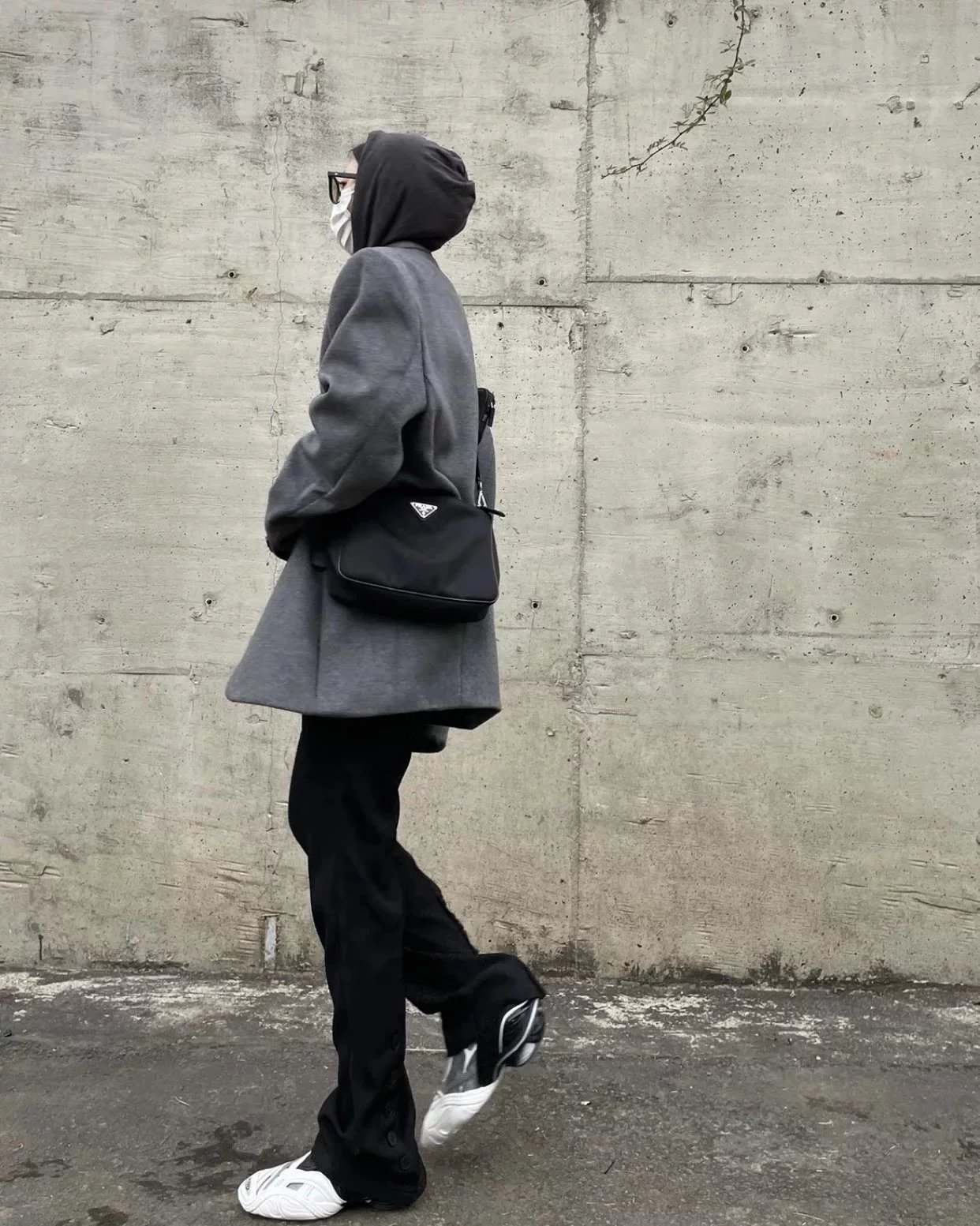 Item ID 8503 Original WG Steel Model Prada - Three in One Shoulder Bag Re Nylon Rec