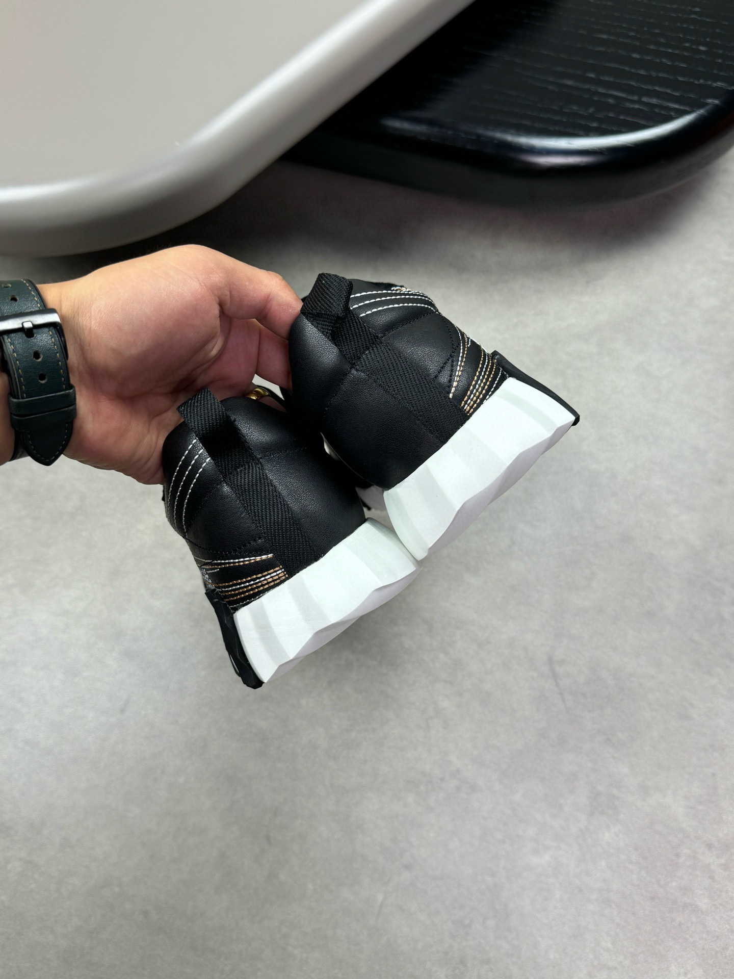 爱马仕反绒皮鞋4色