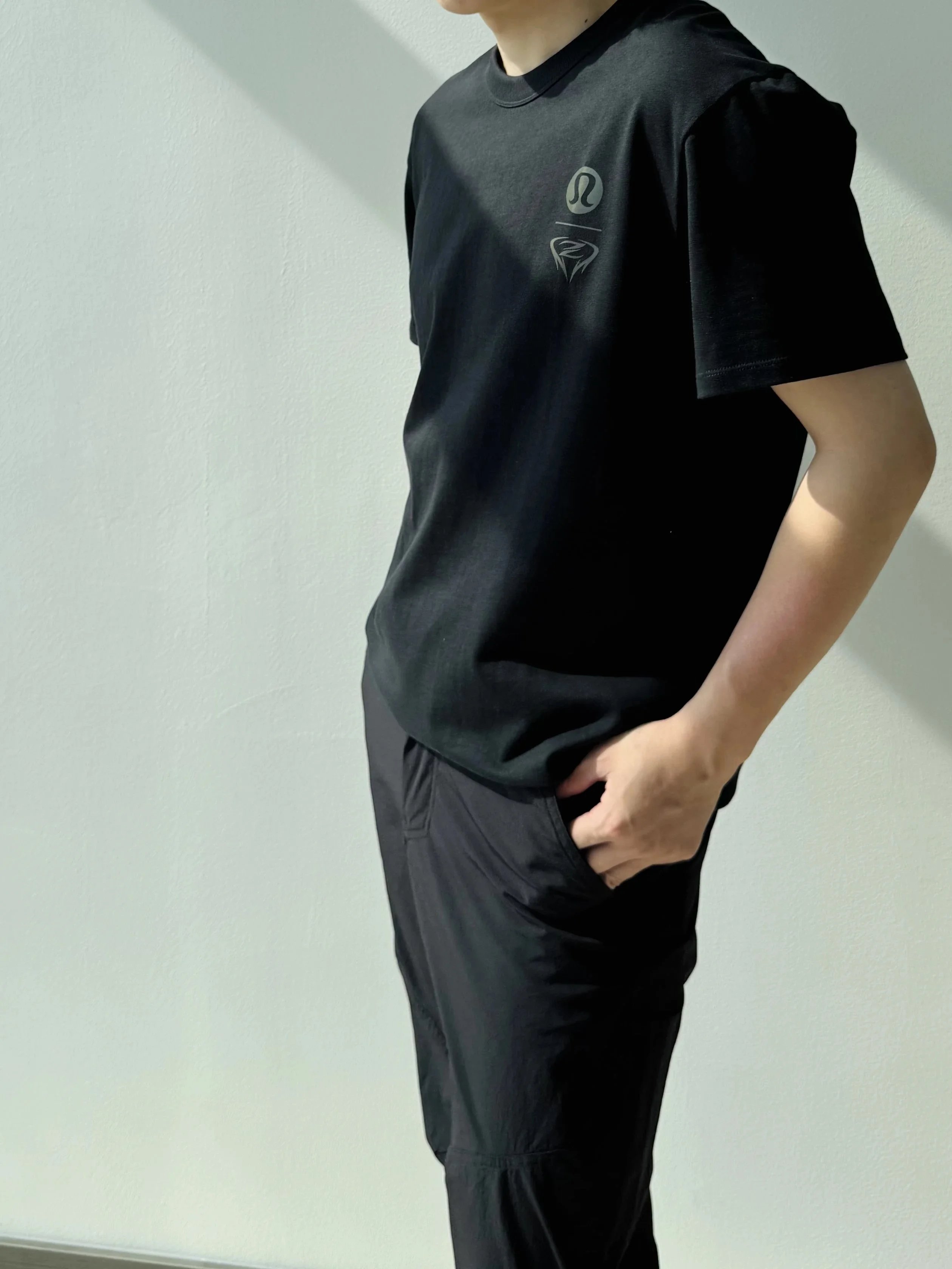 Item ID 8322 Lulu-1emon- Lulu -2025ss- Zhou Guanyu limited edition -32s-200 Gram su