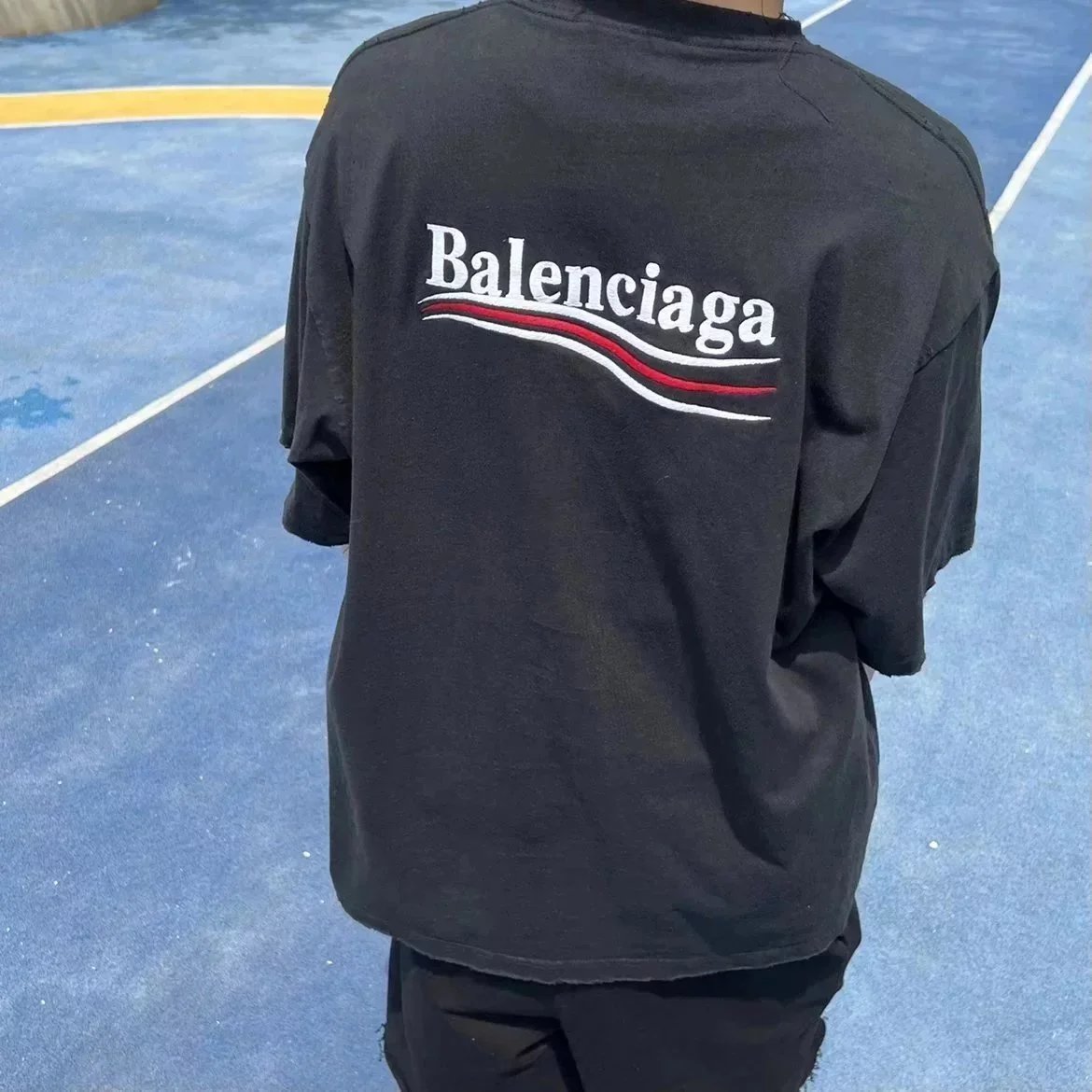 Item ID 8292 BLCG - Cola Embroidery - Short Sleeves - High Weight Short Sleeves - H