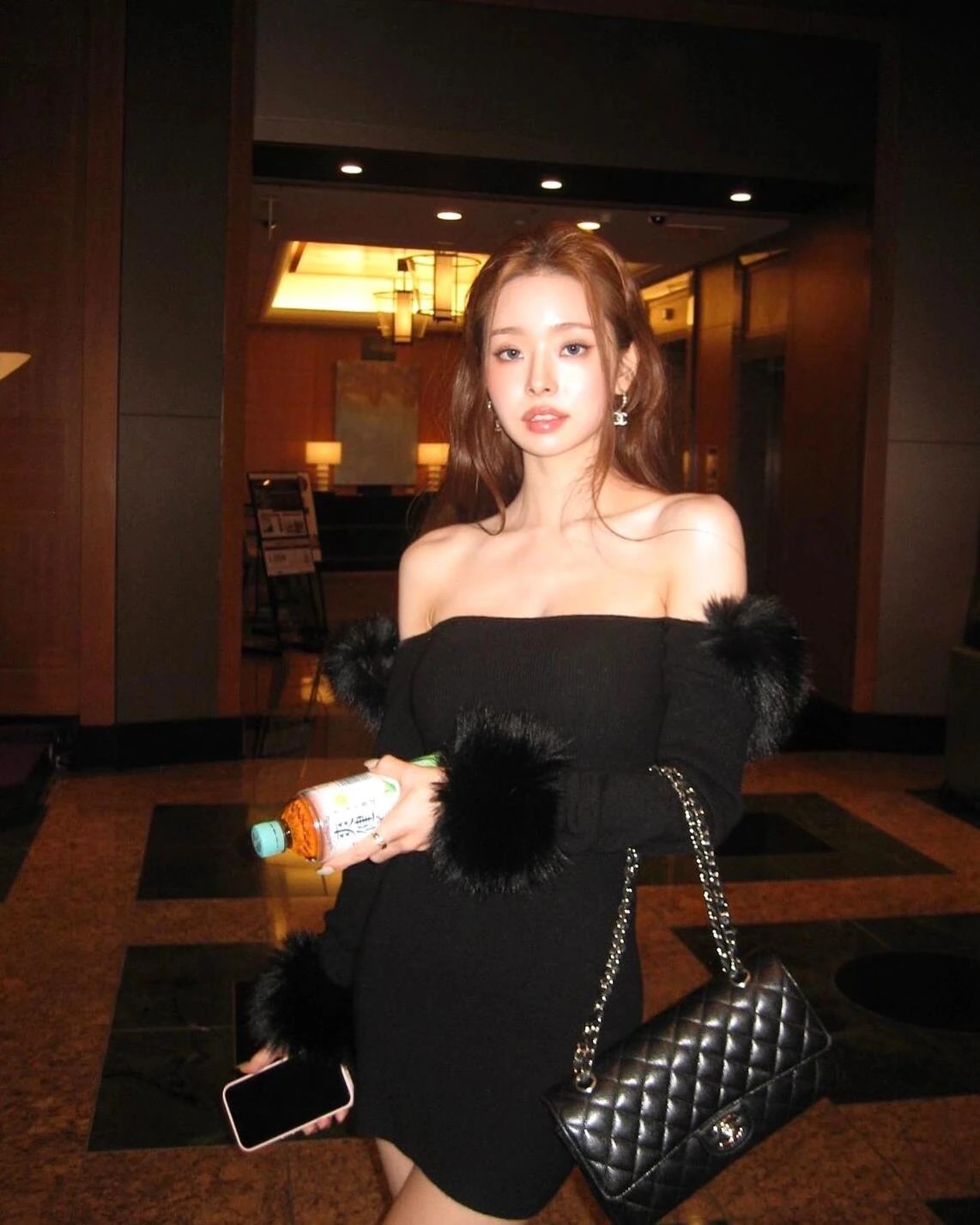 Item ID 8455 Chane1- Fragrant grandma -Classic-Flap-CF- medium size - Classic diamo