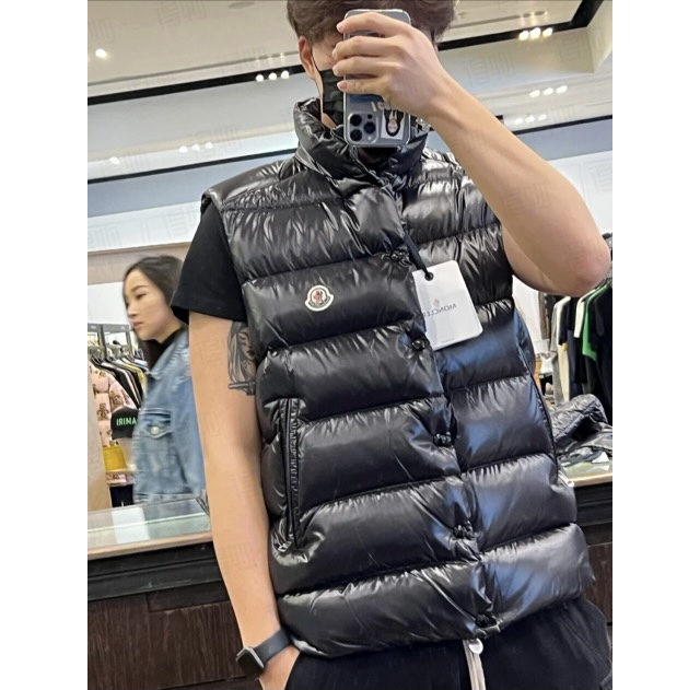 蒙口马甲羽绒服