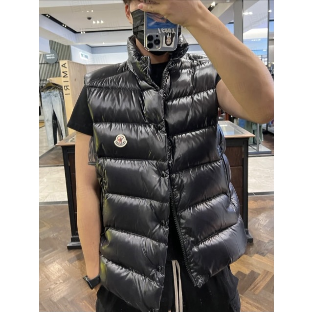 蒙口马甲羽绒服