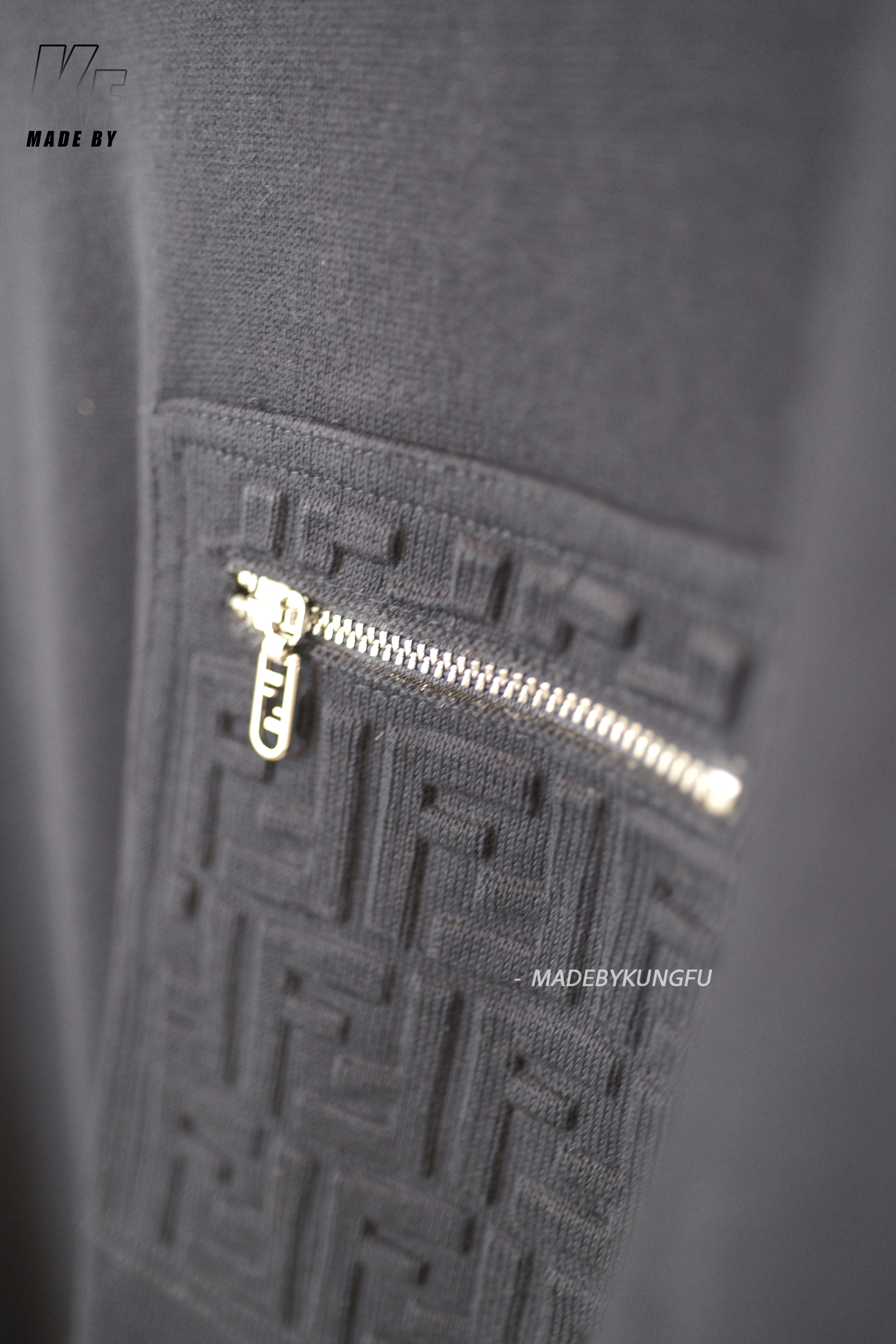 FE 100% wool pocket sweater