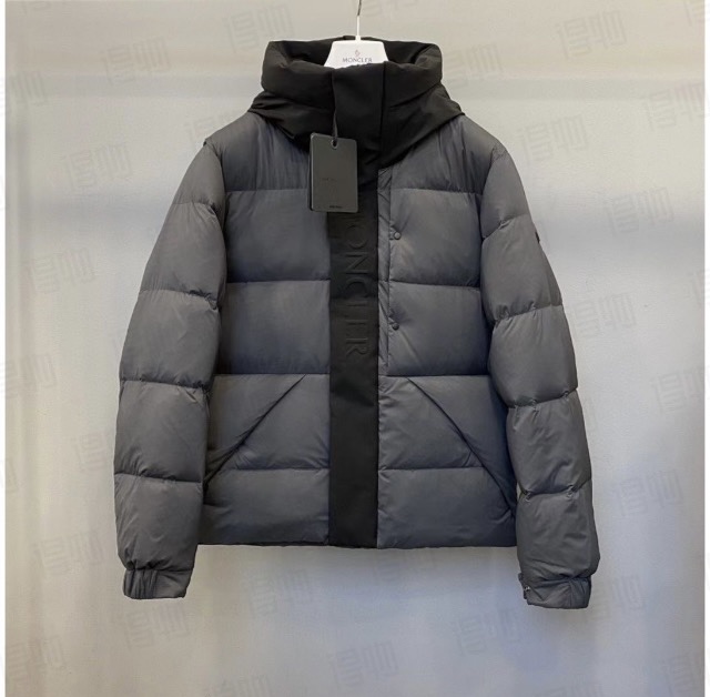 蒙口黑武士羽绒服___黑色灰色
