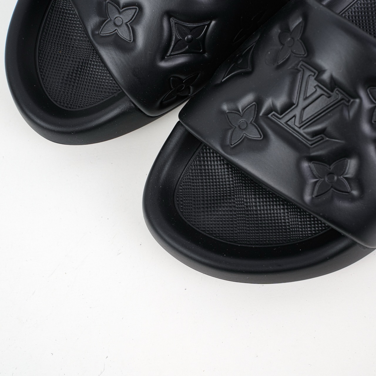 Louis Vuitton 路易威登 LV 夏季新款休闲拖鞋 黑色