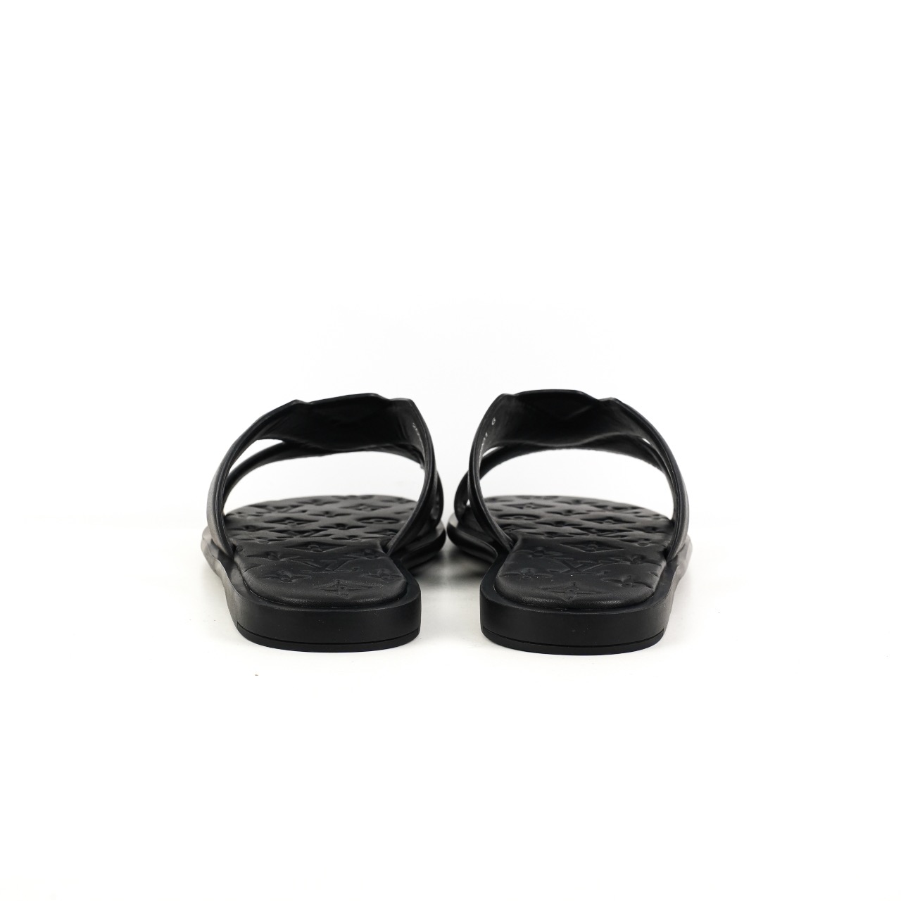 Louis Vuitton Oasis 经典系列2024最新经典款拖鞋 黑色