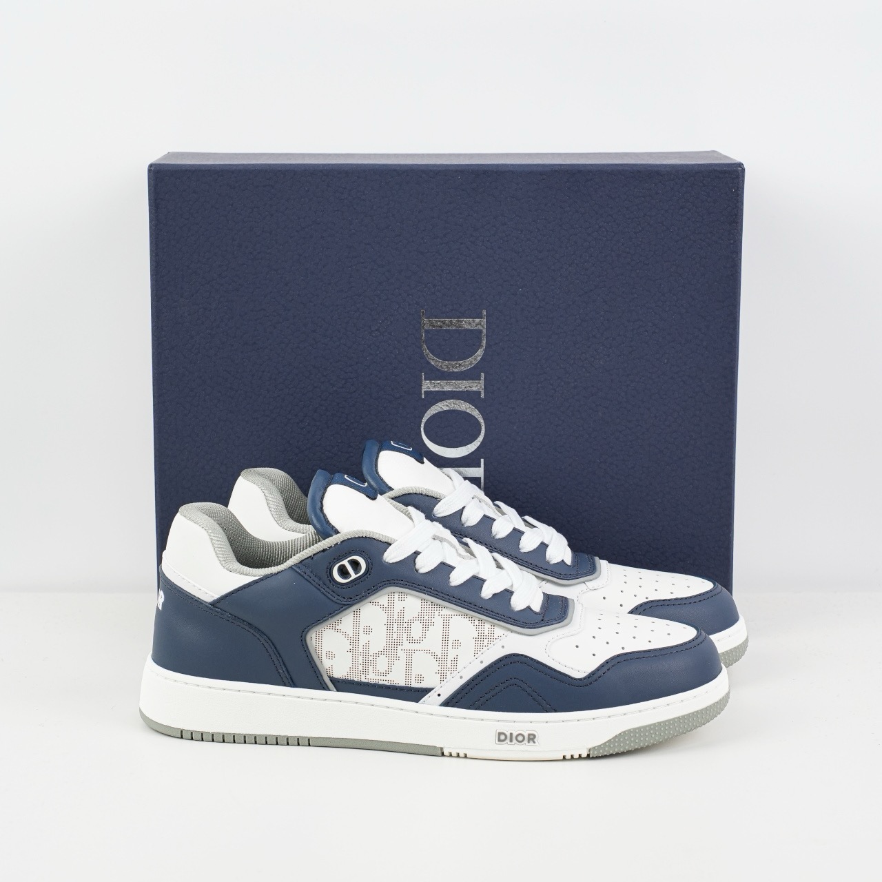 DIOR 迪奥 B27 底帮 经典者侈品休闲运动板鞋 蓝色