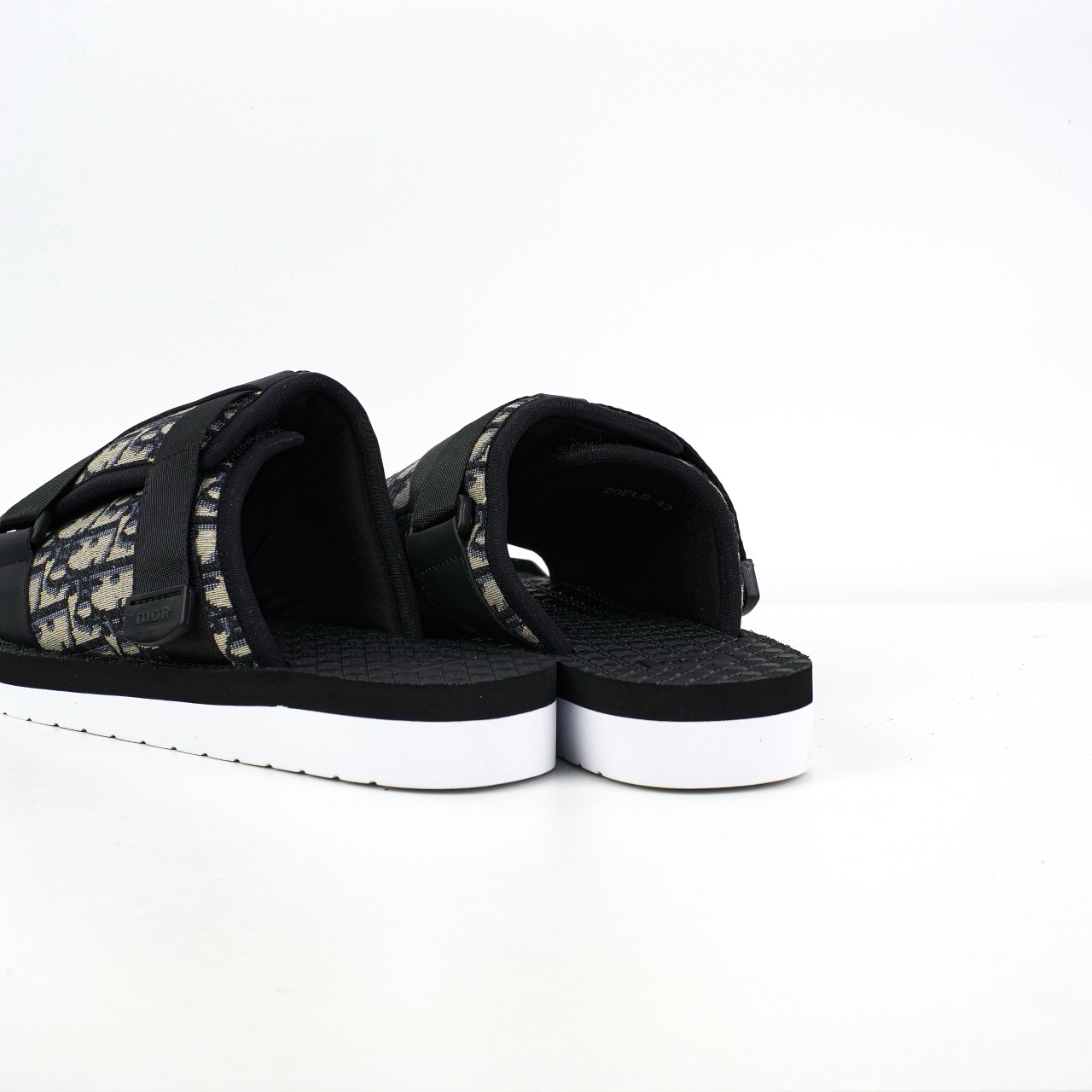 Dior 迪奥 Alpha Obique 电绣时尚拖鞋 米色