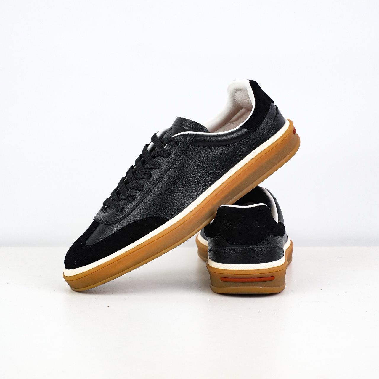 Loro Pian 诺悠翩雅 男士休闲鞋 黑色