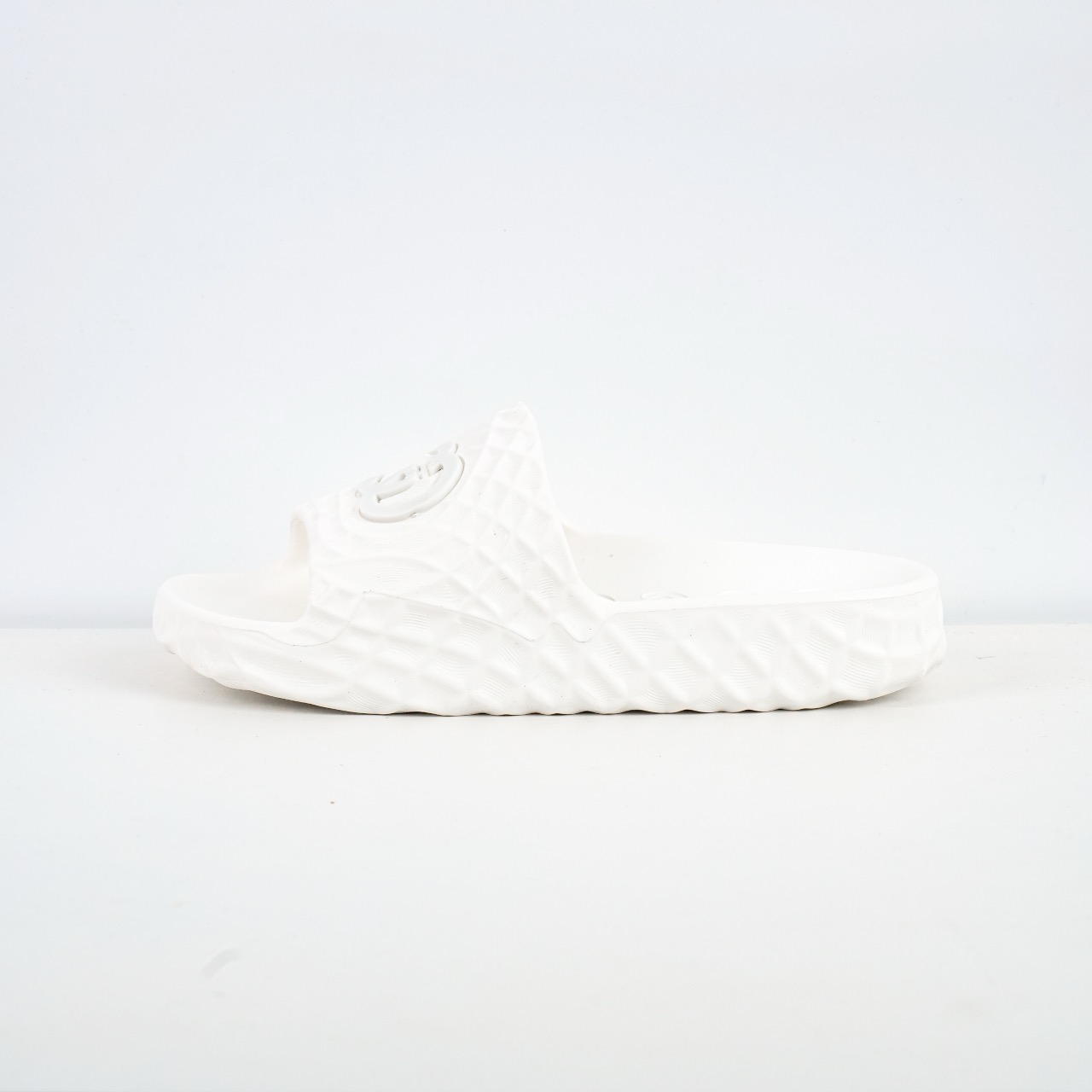 Gucci 古驰 5D压花一体拖鞋 历年经典爆款 白色