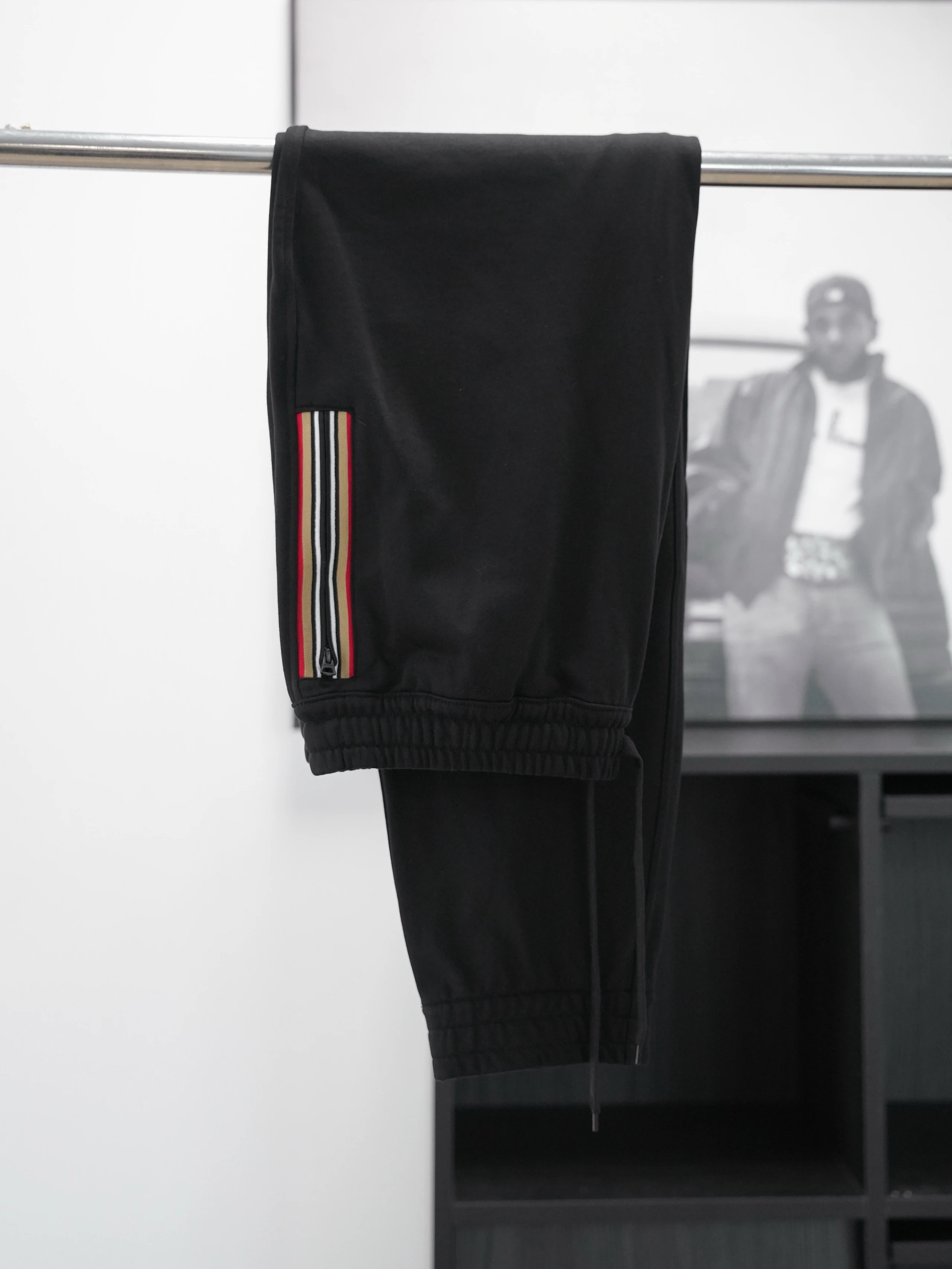 Item ID 8345 BBR-SS24-“ Multi-color dyeing ” Striped drawstring lace-up knitted swe