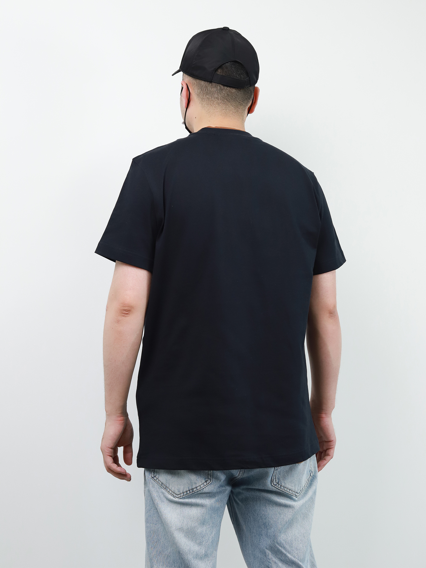 Mon double-layer neckline tee