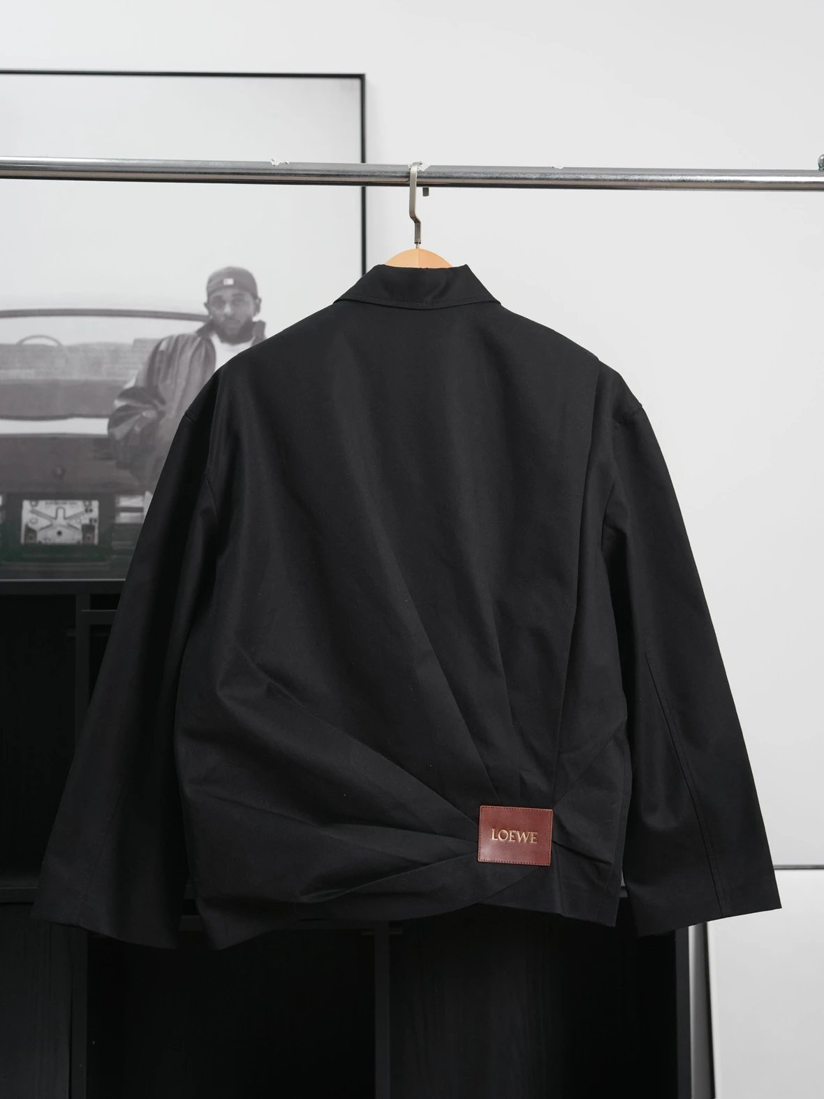 Item ID 8033 L0EWE-SS26-“ Imported leather ”“ Combed cotton twill ” Solid color