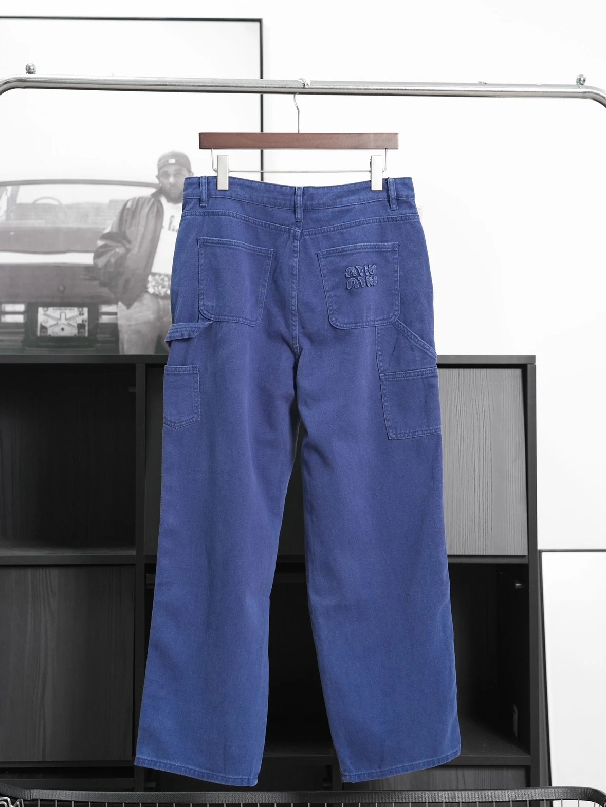 Item ID 8355 Miu Miu SS25 Spring Festival Series Solid Color Loose Embroidered Logo