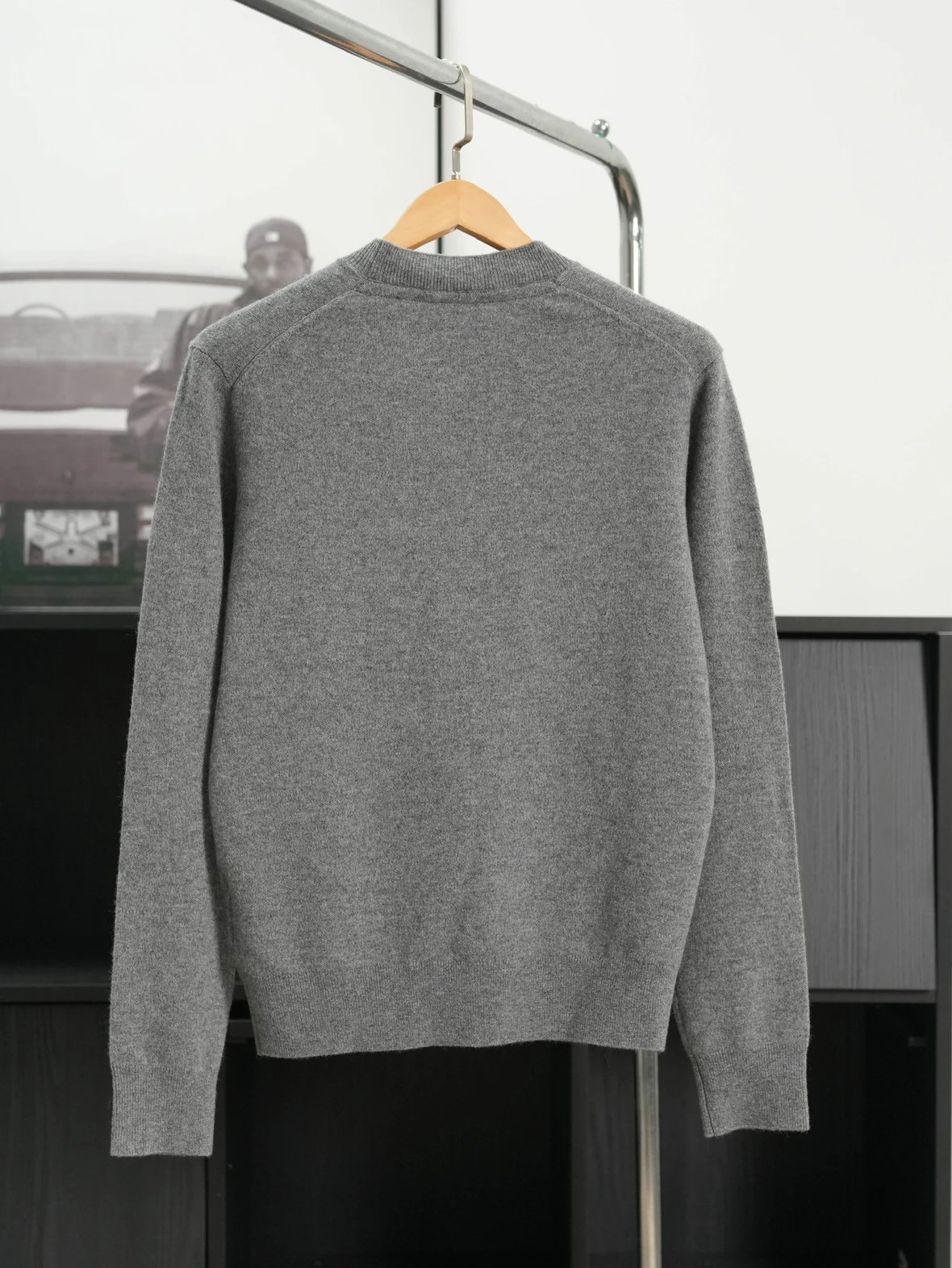 Item ID 8074 BBR Cashmere wool crew neck sweater “90% wool ➕10% Cashmere ”- Basulan