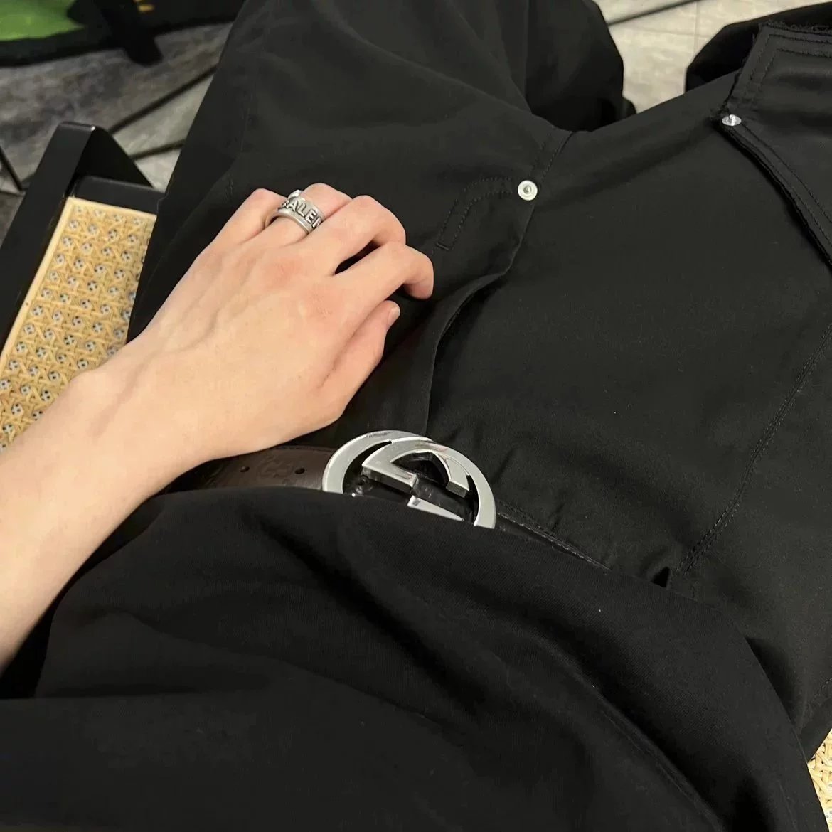 Item ID 8396 GUC belt - pair G logo logo belt - Classic old flower embossed black b