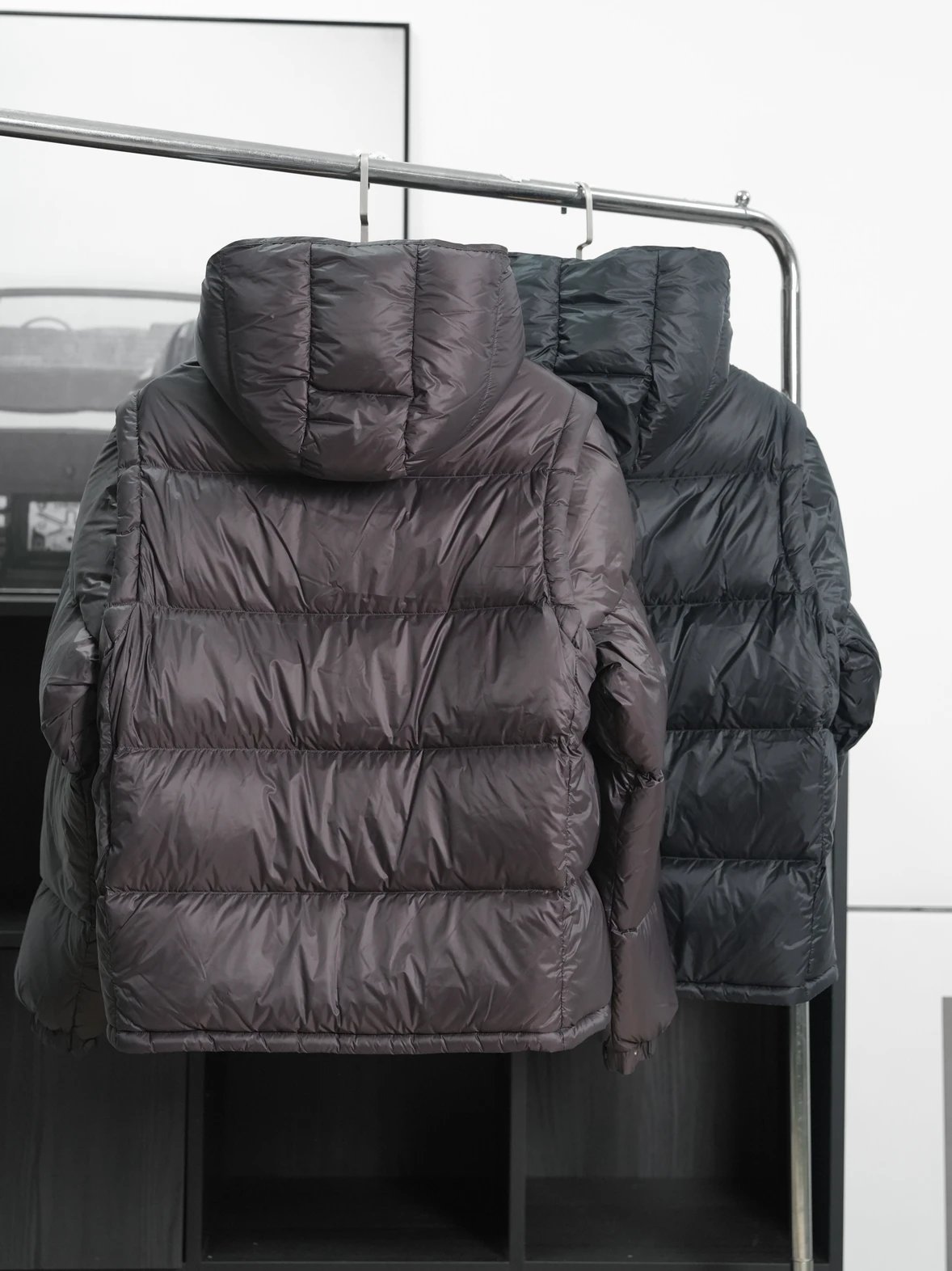 Item ID 8095 -Cyclone series - 2-in-1 detachable design goose down jacket “90 white