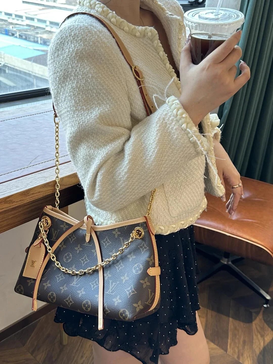 Item ID 8435 Advanced Customization -2022ss Monogram Vintage Series - Carryall BB C