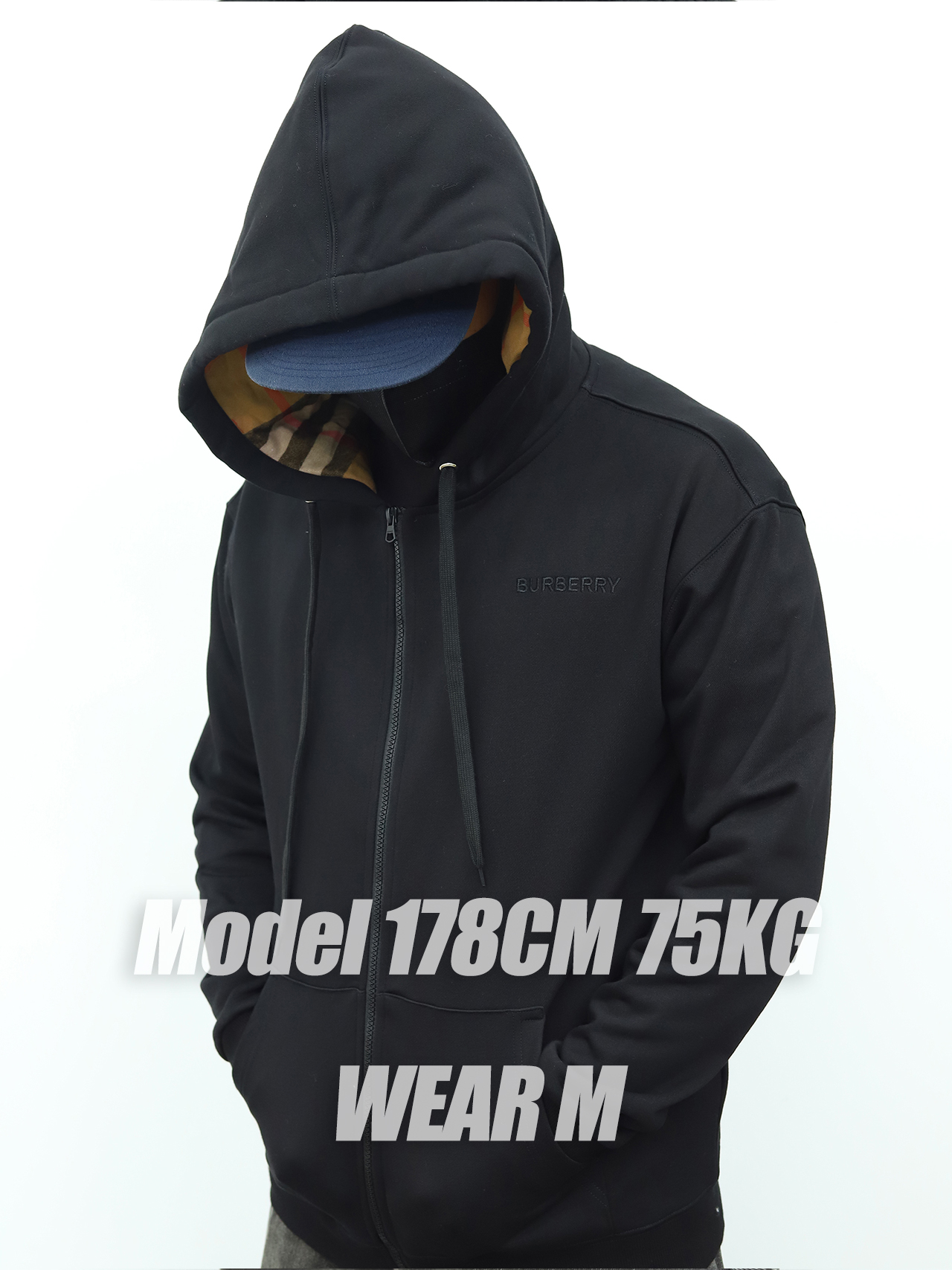 BBR拉链外套 黑色