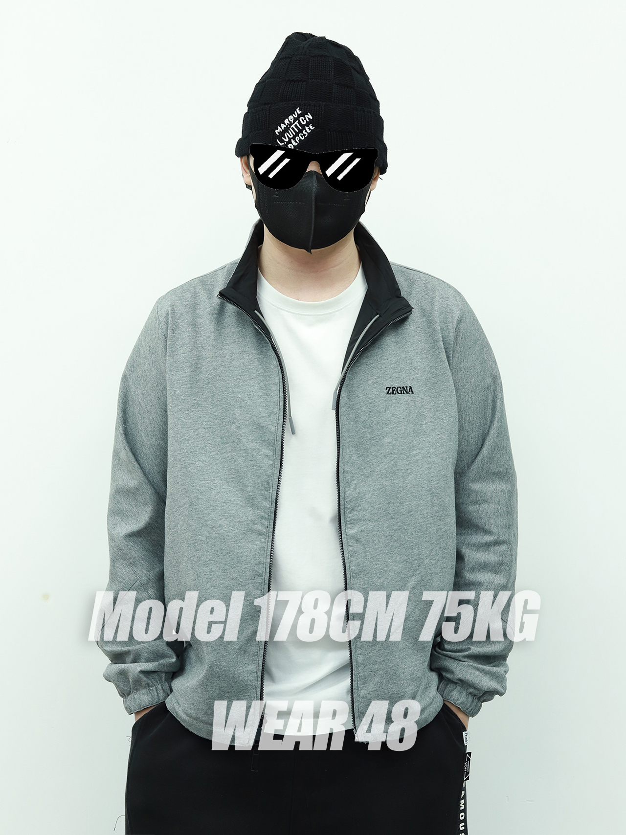 ZEGNA Double-sided wear (grey side is cashmere blend