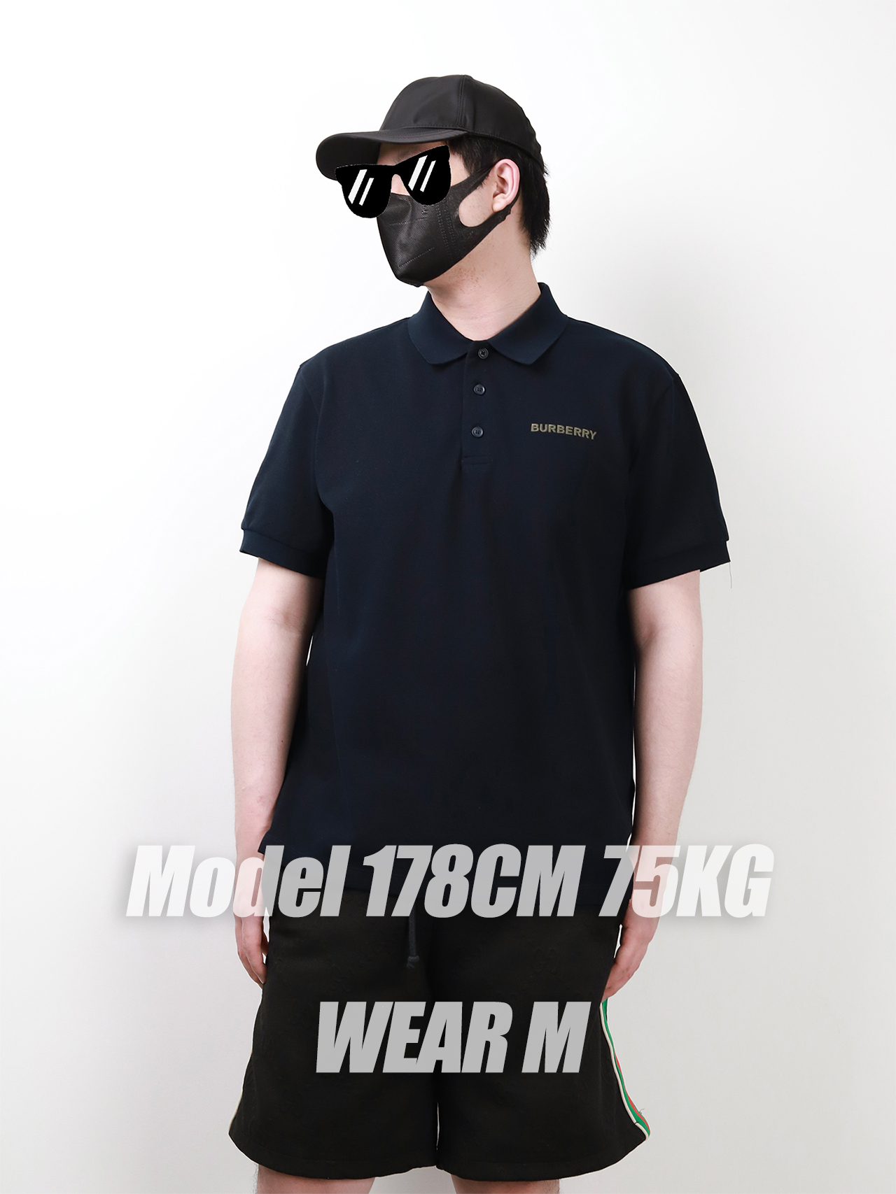 BBR webbing embroidered polo