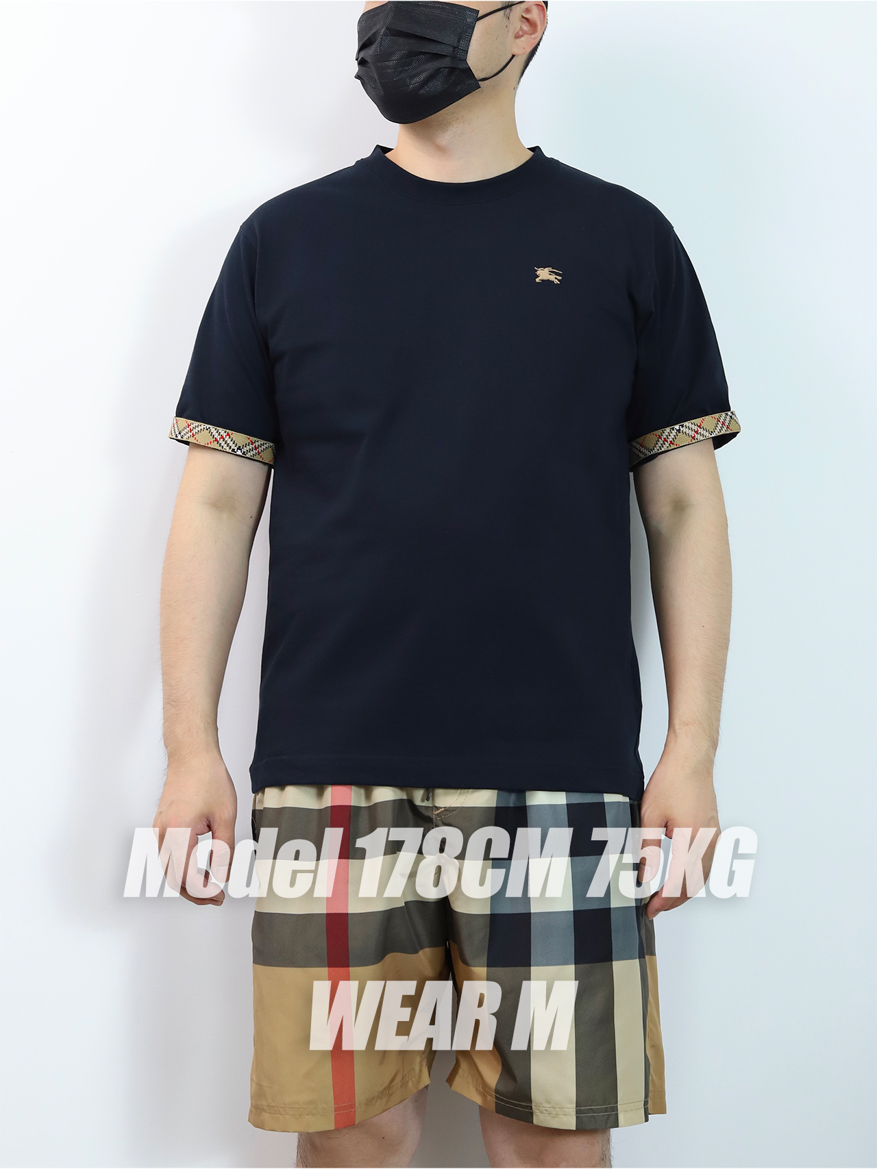 BBR sleeve stripe tee