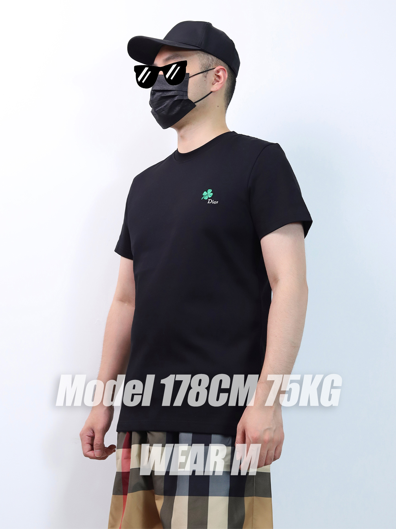 D1or lucky clover tee