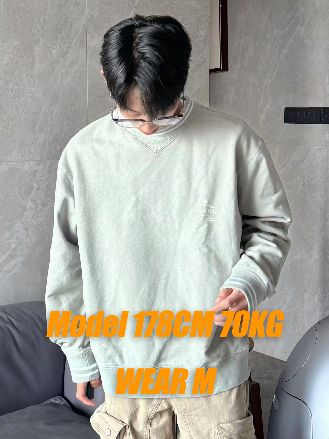 Pra Gradient Crew Neck