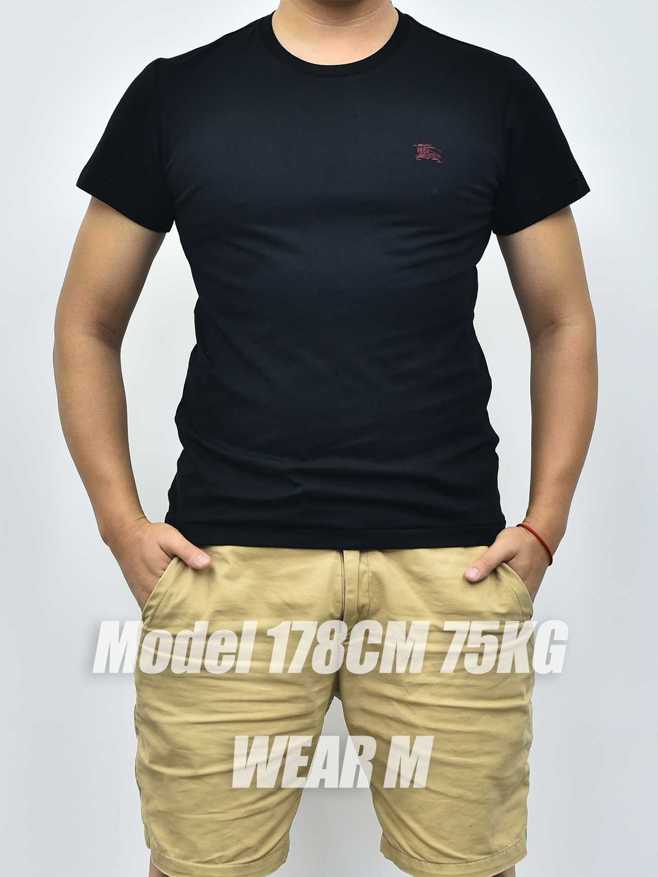 BBR战马logo短袖 黑