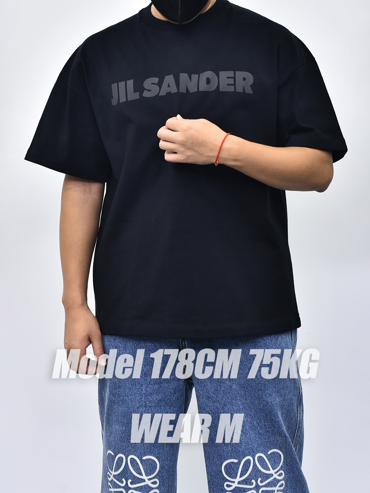 JIL SANDER短袖黑
