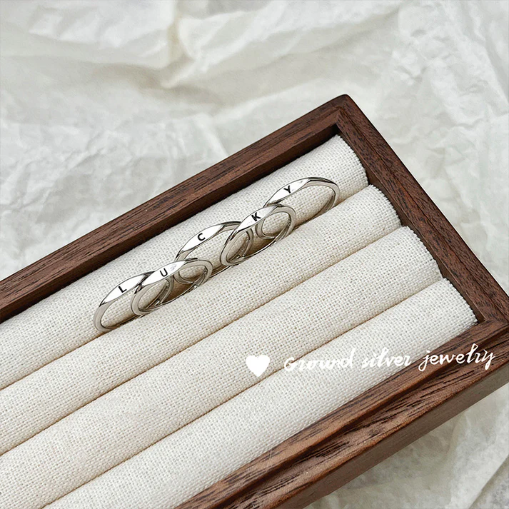 Personalized Initial Rings A-Z