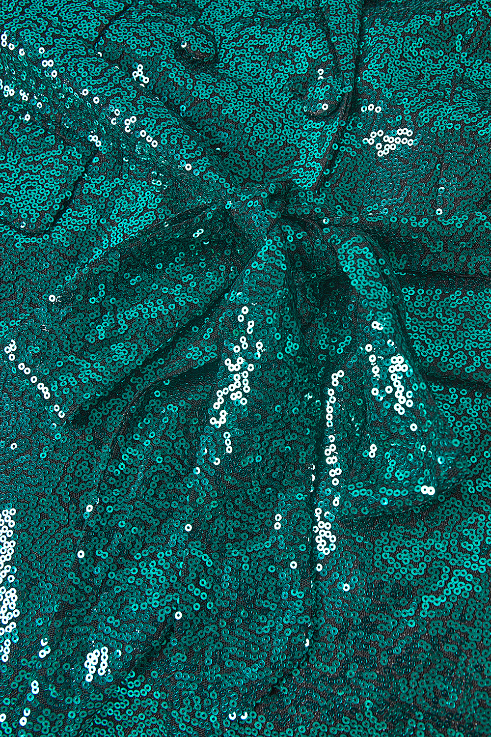 Sparkly Green Notched Lapel Sequins 2 Pieces Women Suits with Belt