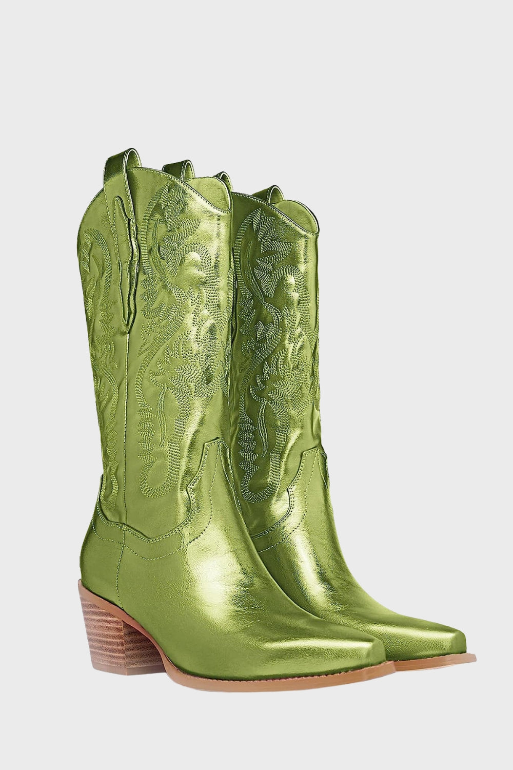 Fuchsia Embroidered Cowgirl Boots