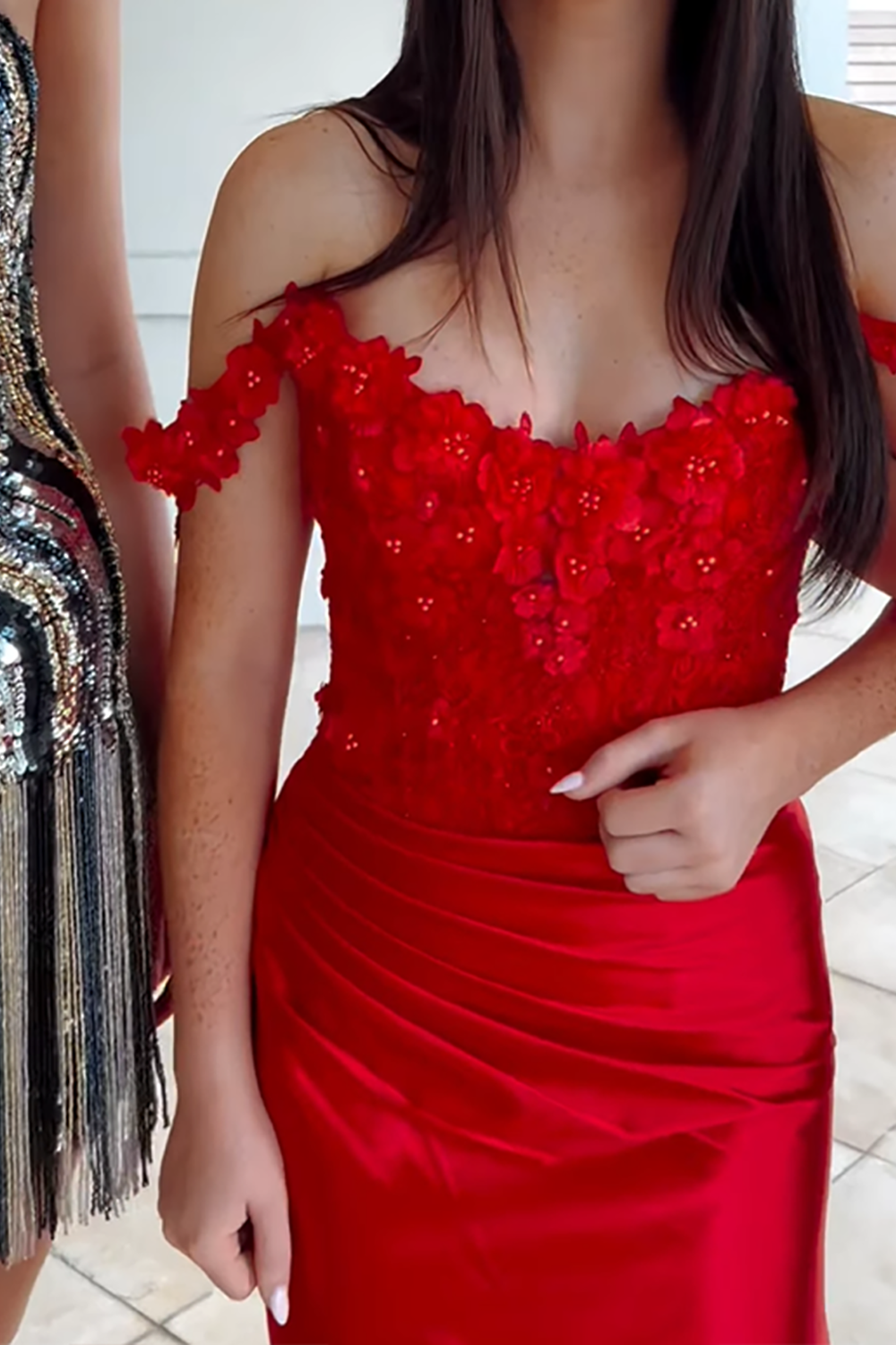 Dark Green Bodycon Satin Short Corset Homecoming Dress with Appliques