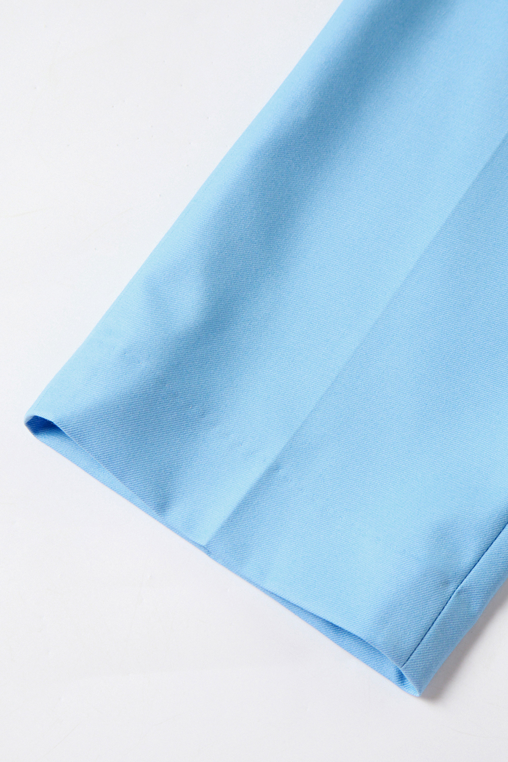 Blue Peak Lapel Slim Fitted One Button Women Suits with Belt