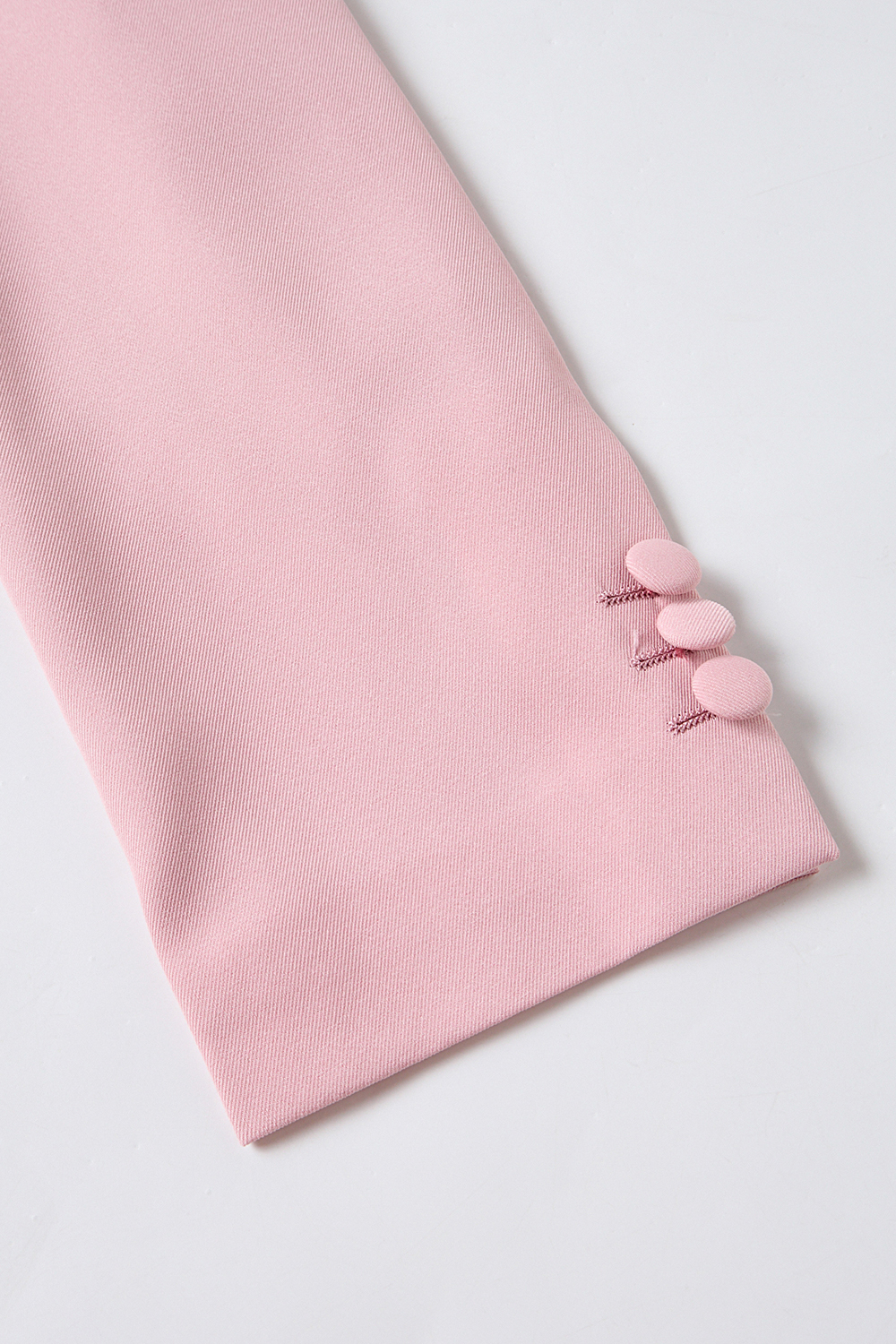 Blush Peak Lapel Double Breasted Slim Fitted Women Suits