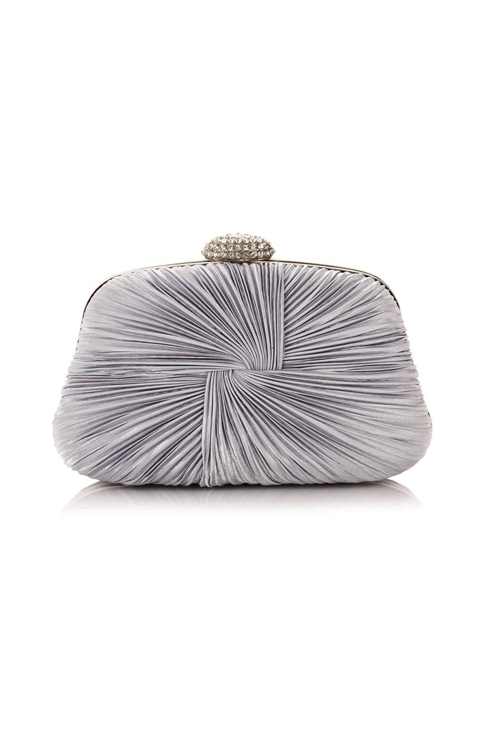 Luxury Gold Pleated Handbag