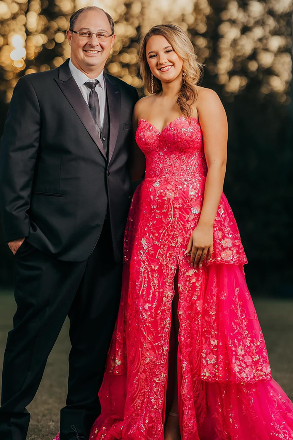 Sparkly Turquoise Sweetheart A-Line Sequin Applique Tulle Long Corset Prom Dress