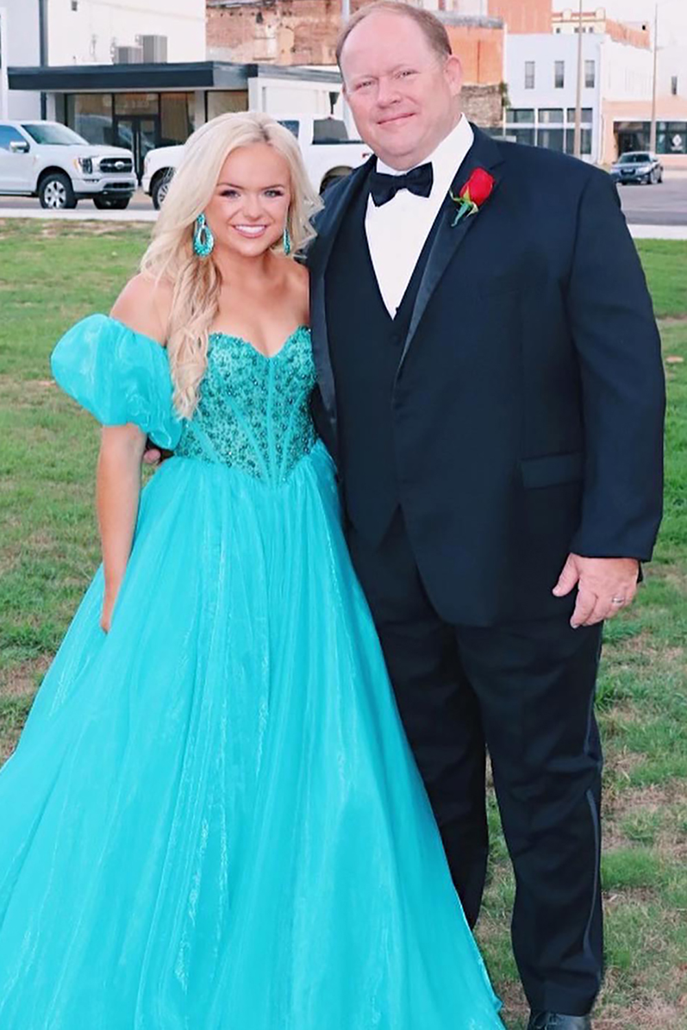 Peacock Green Sweetheart Princess Long Corset Prom Dress with Beading