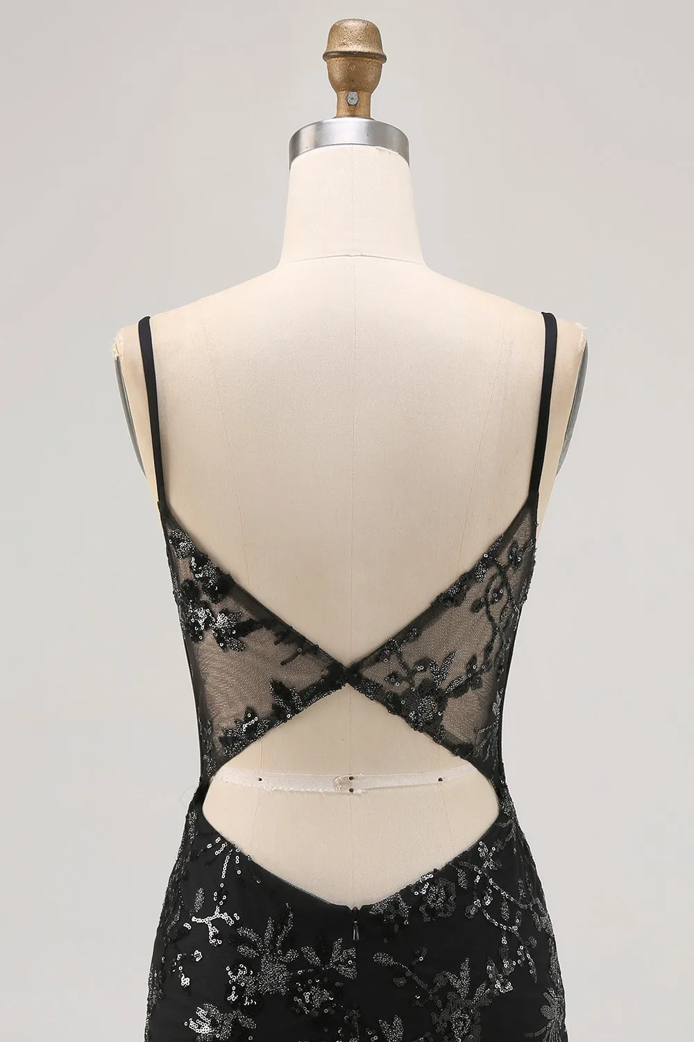 Sparkly Dark Green Tight Corset Short Homecoming Dress with Sequins